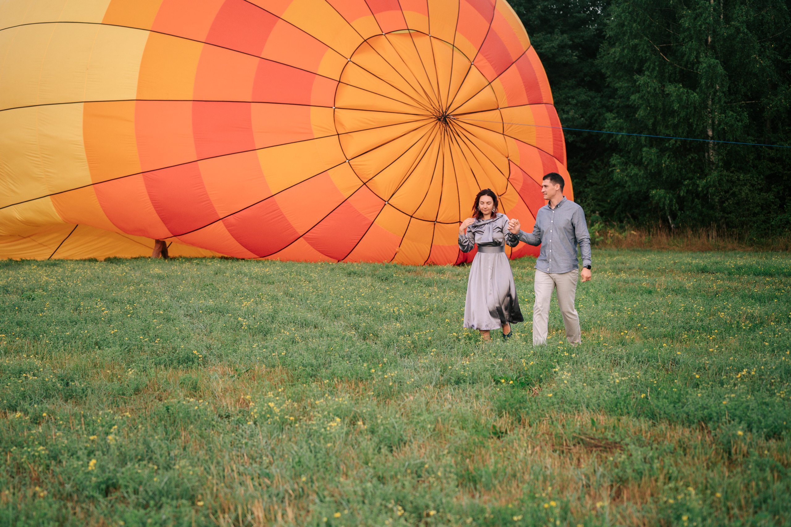 Наталья и Степан. Фотосессия на аэростатах и в отеле. Фотограф в Переславле-Залесском Алексей Погосов