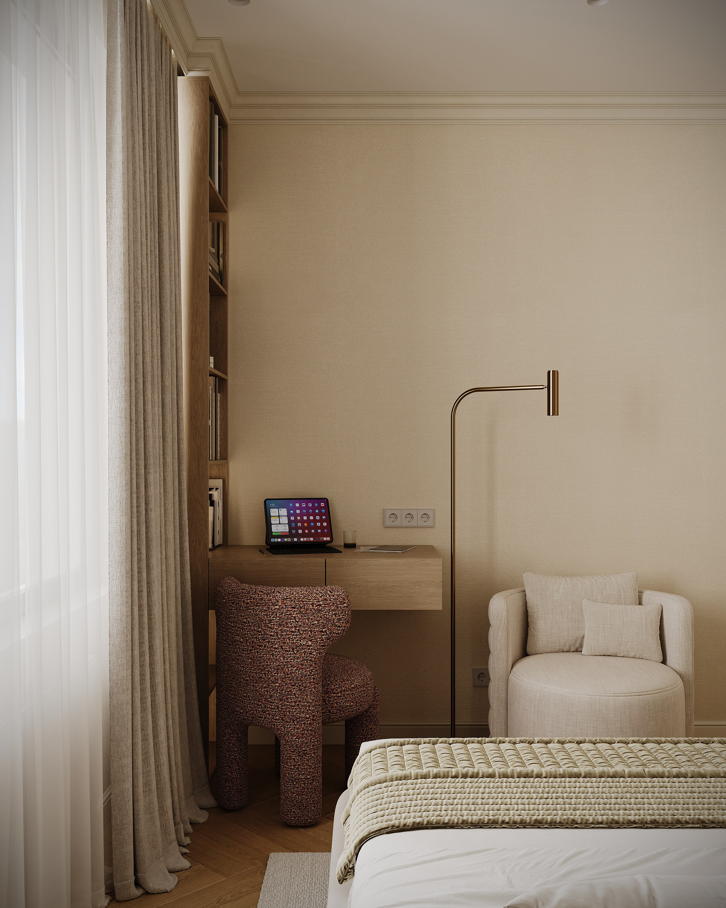 ЖК Петровский парк II — 70 м². КОМНАТА АИСТА дизайн-бюро | AIST ROOM design bureau