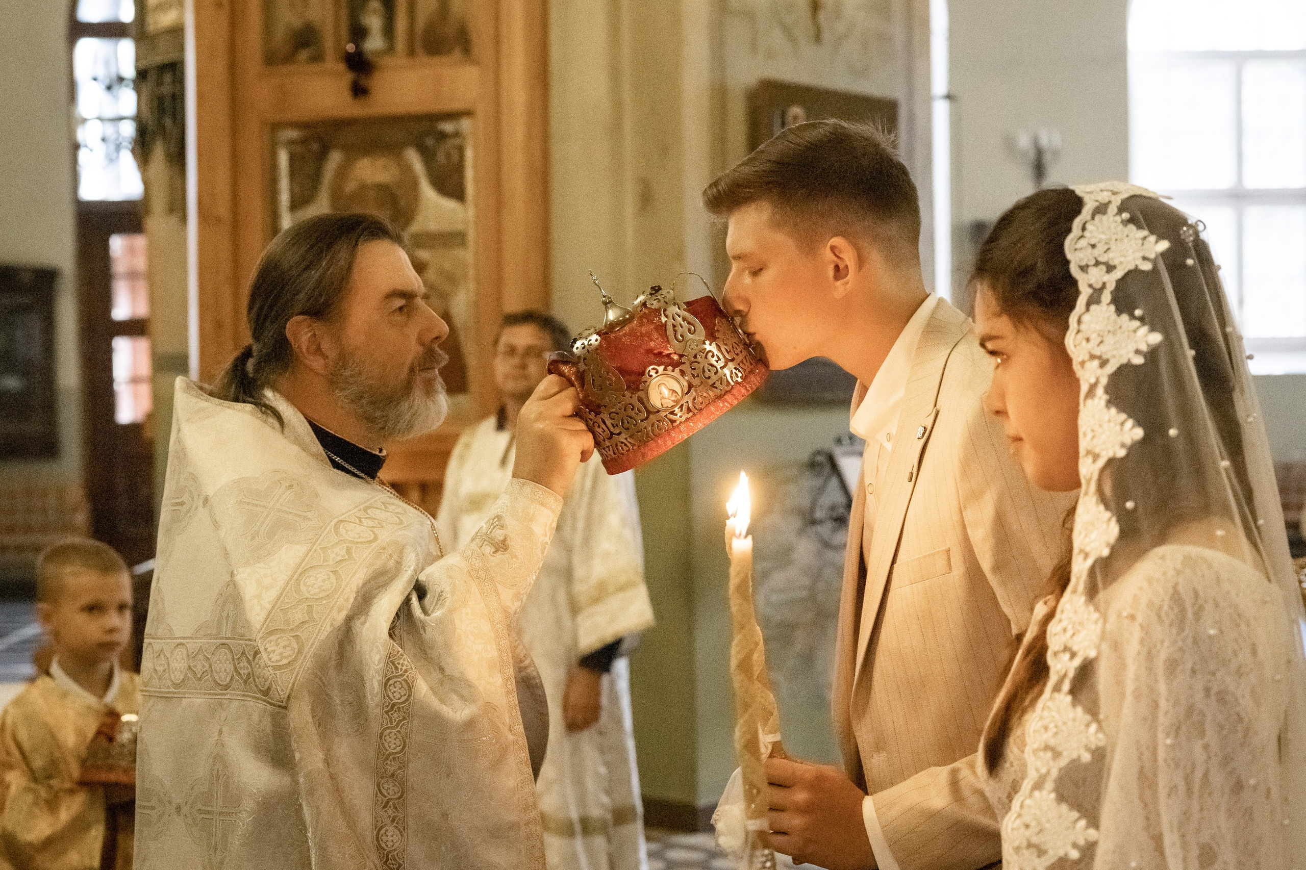 Венчание. Фотограф Владимир Охрименко