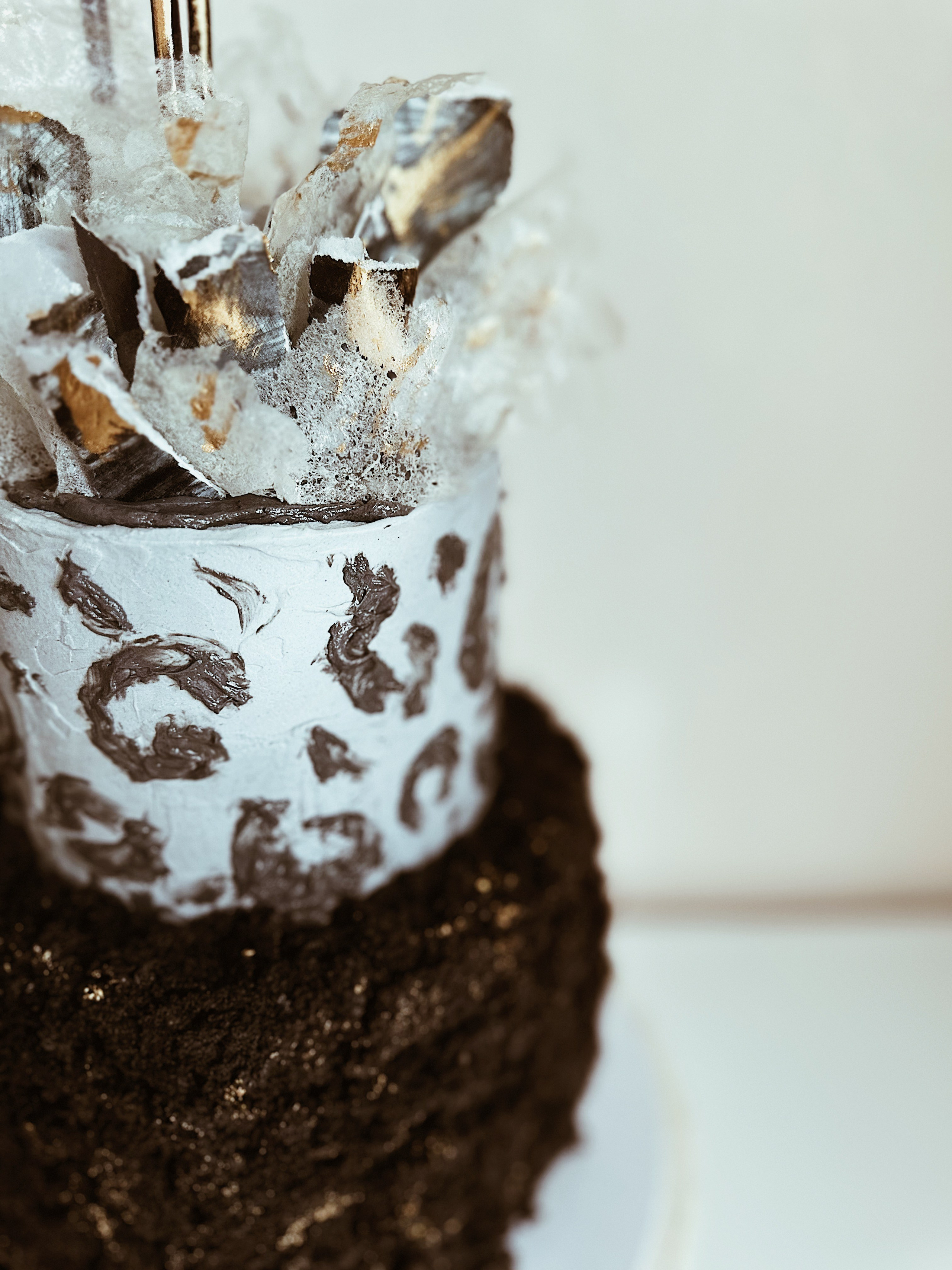 Торт Леопард и мех. Арт-кондитер в Москве Маша Шафран