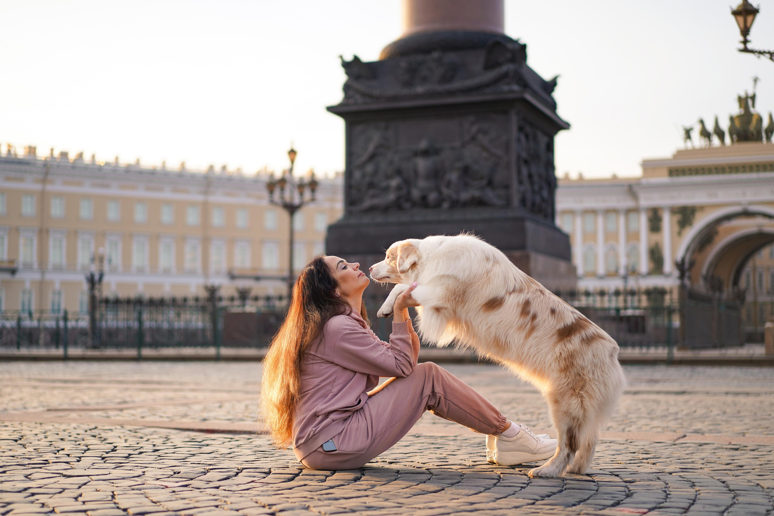Кристина, Катя и аусси. Фотограф-анималист в Санкт-Петербурге Яна Мартынова