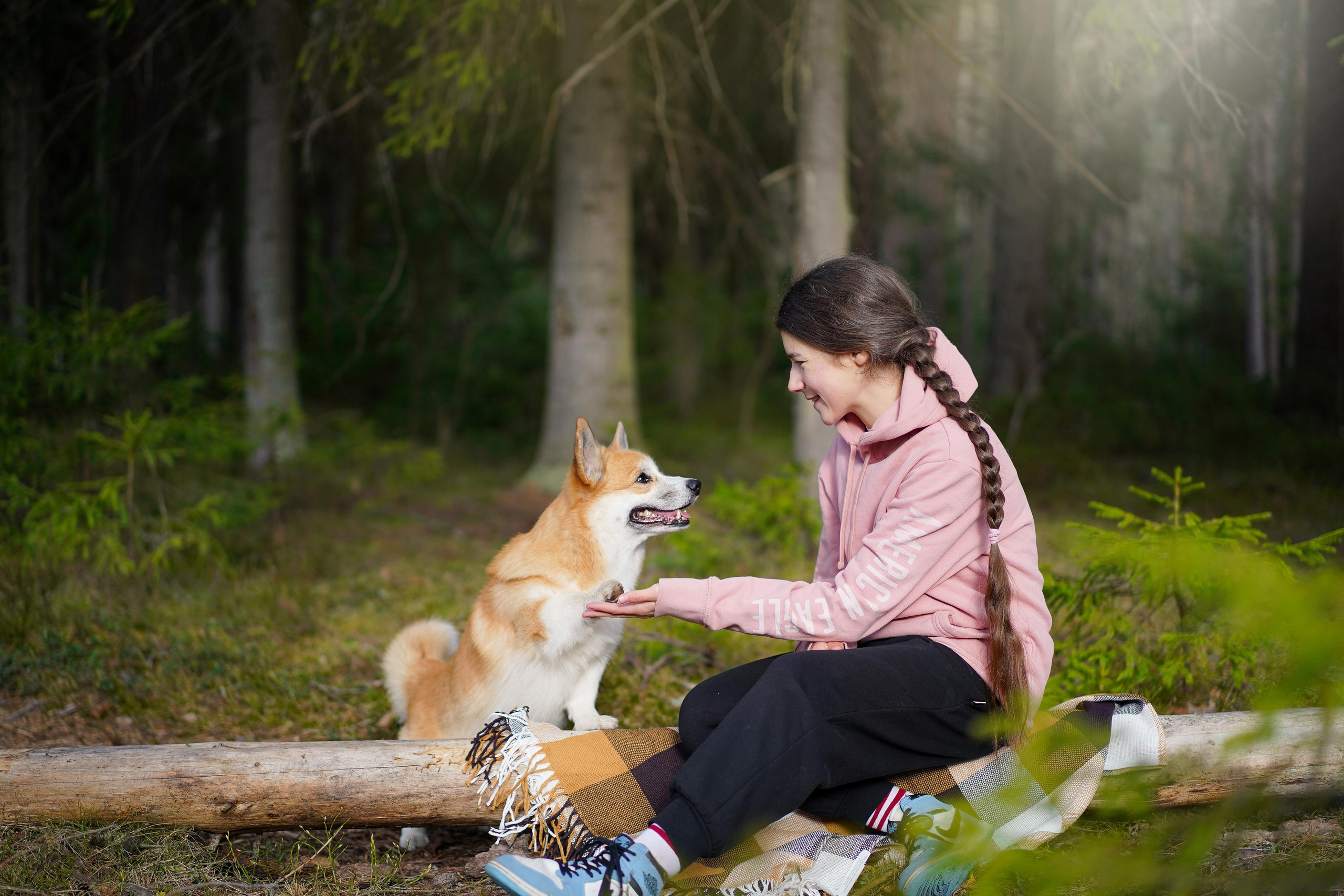 Катя и Рокки. Фотограф-анималист в Санкт-Петербурге Яна Мартынова