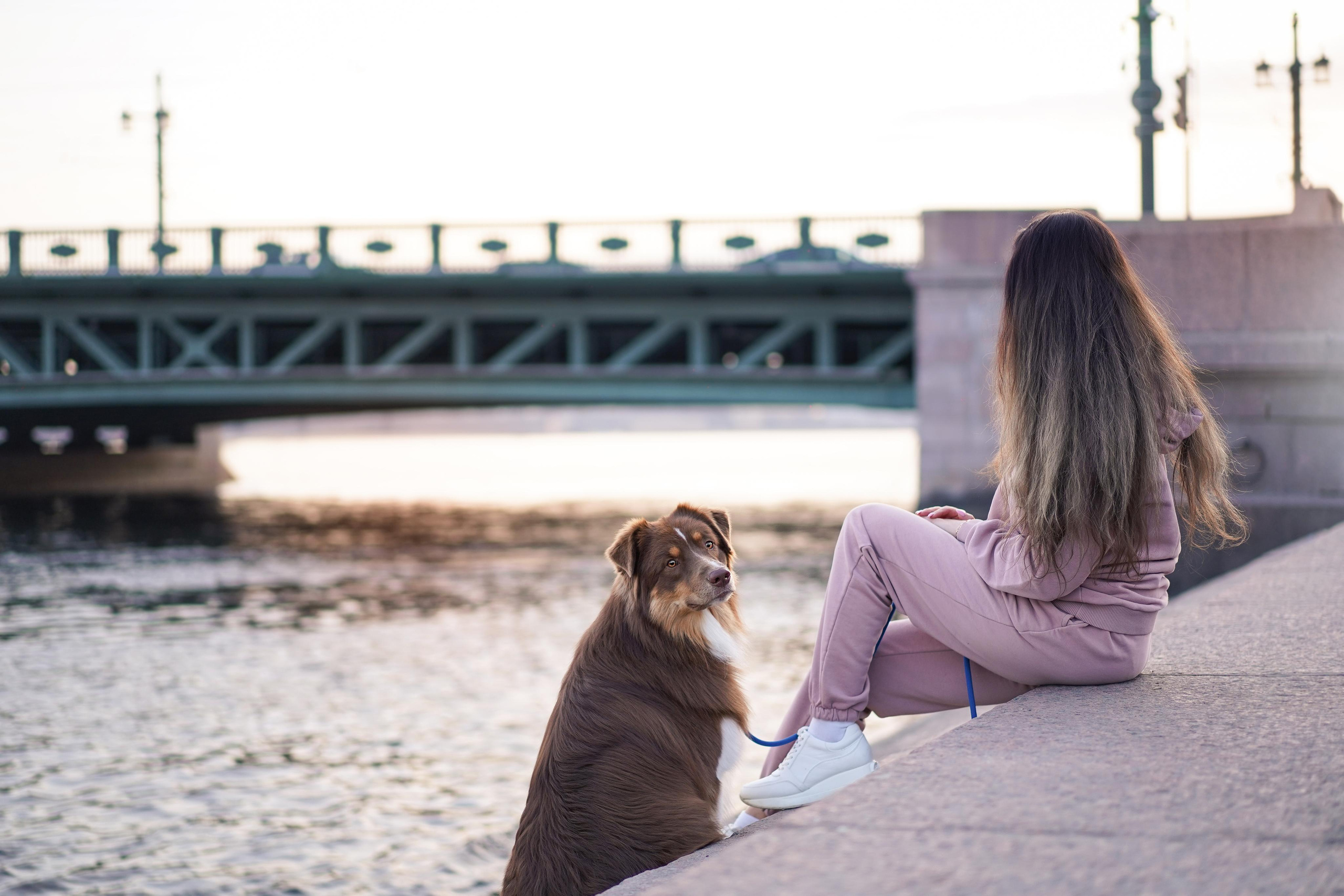 Кристина, Катя и аусси. Фотограф-анималист в Санкт-Петербурге Яна Мартынова