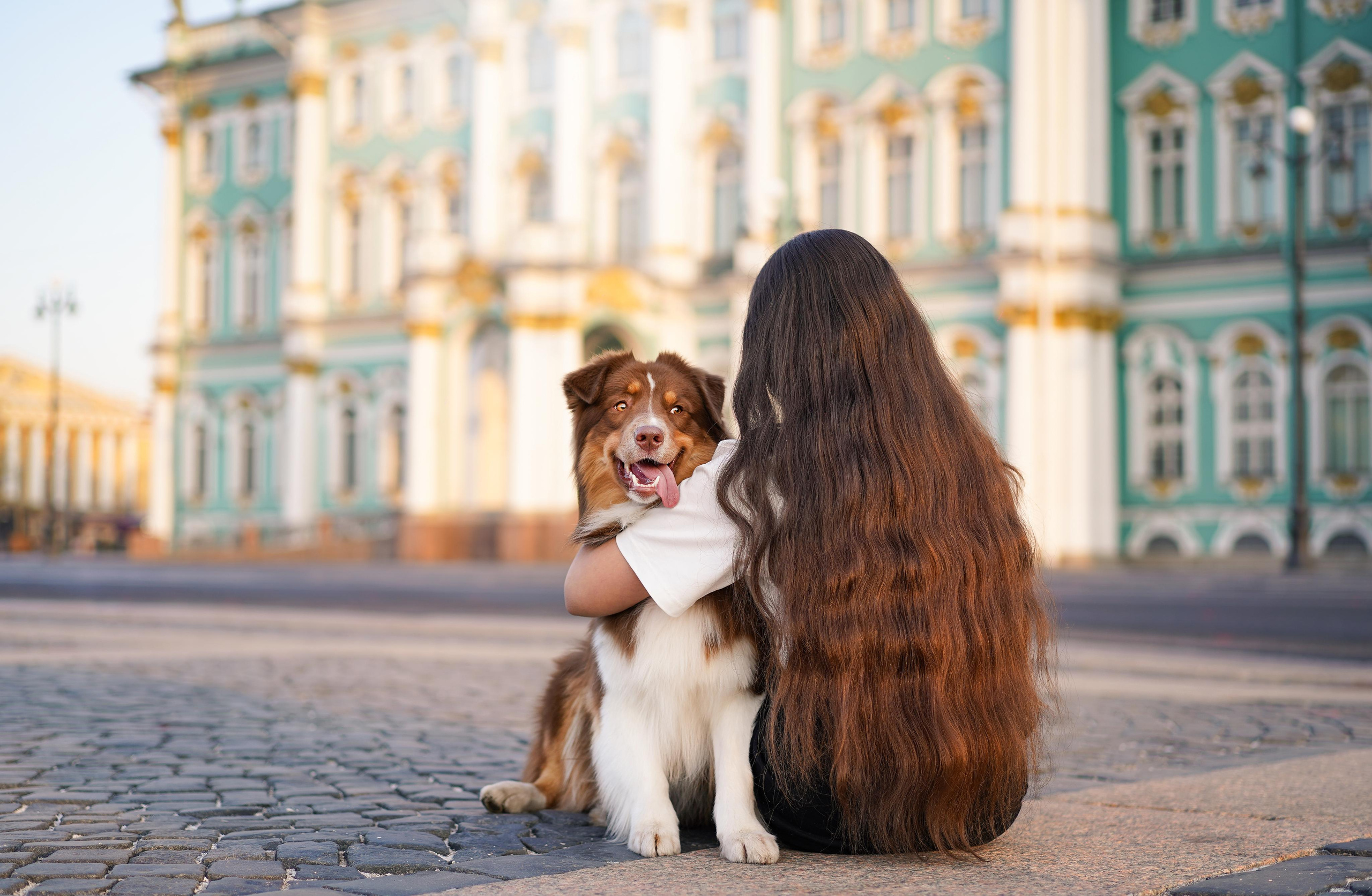 Кристина, Катя и аусси. Фотограф-анималист в Санкт-Петербурге Яна Мартынова