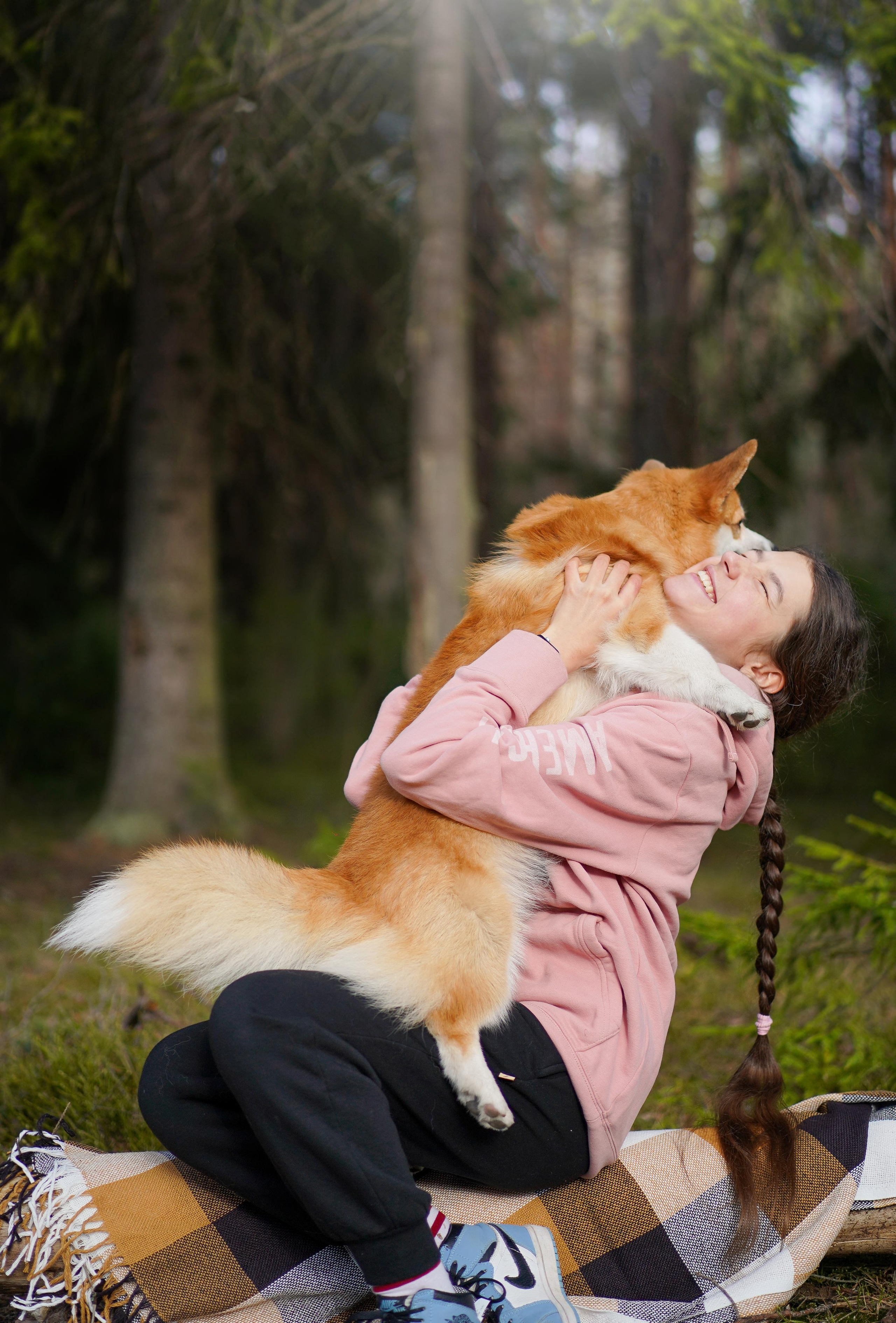 Катя и Рокки. Фотограф-анималист в Санкт-Петербурге Яна Мартынова