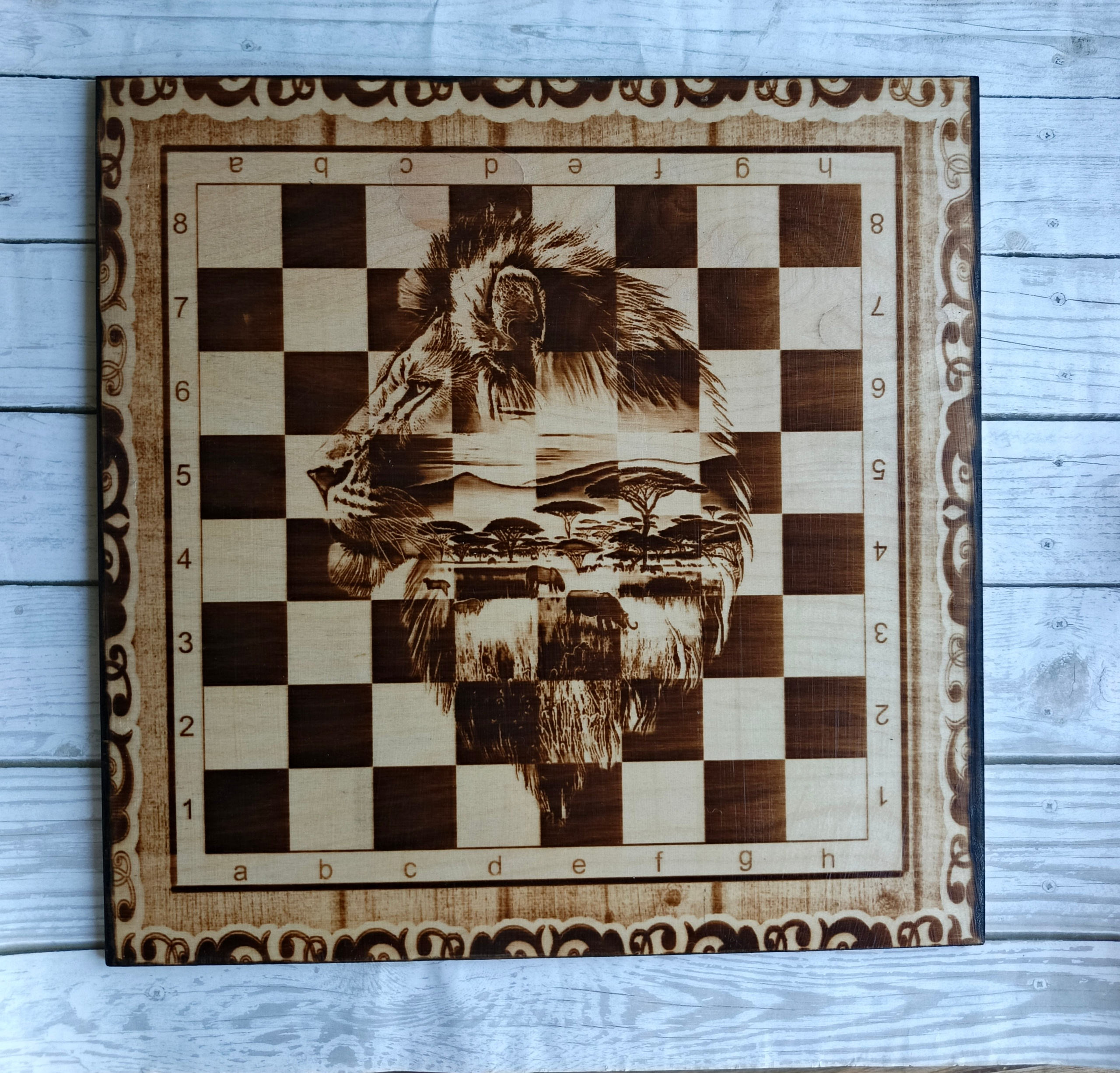 КАРТИНЫ 40*40 см. Выжигания картин и портретов по фото