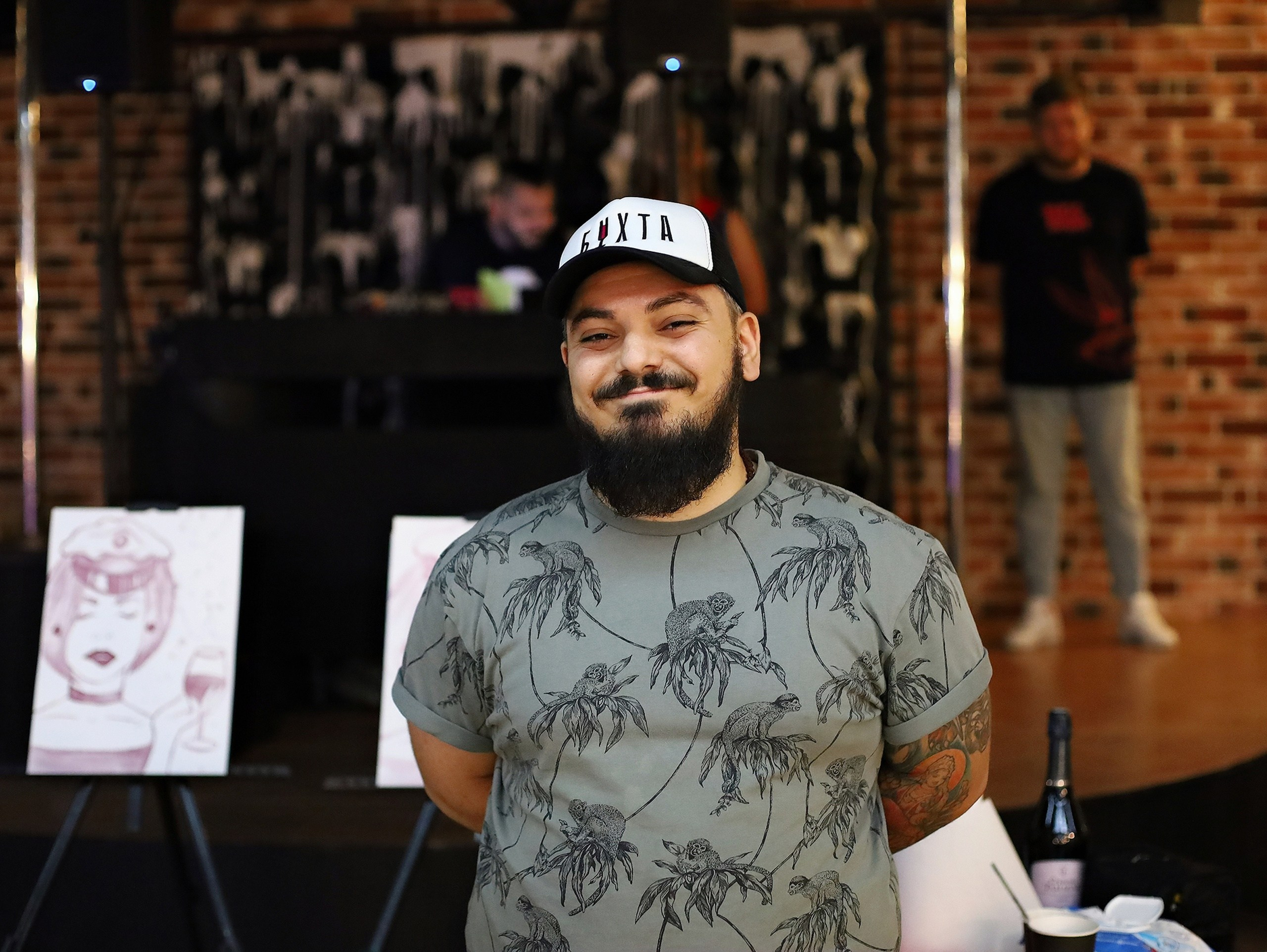 Арт — вечеринка Draw A. Репортажный фотограф Анапа