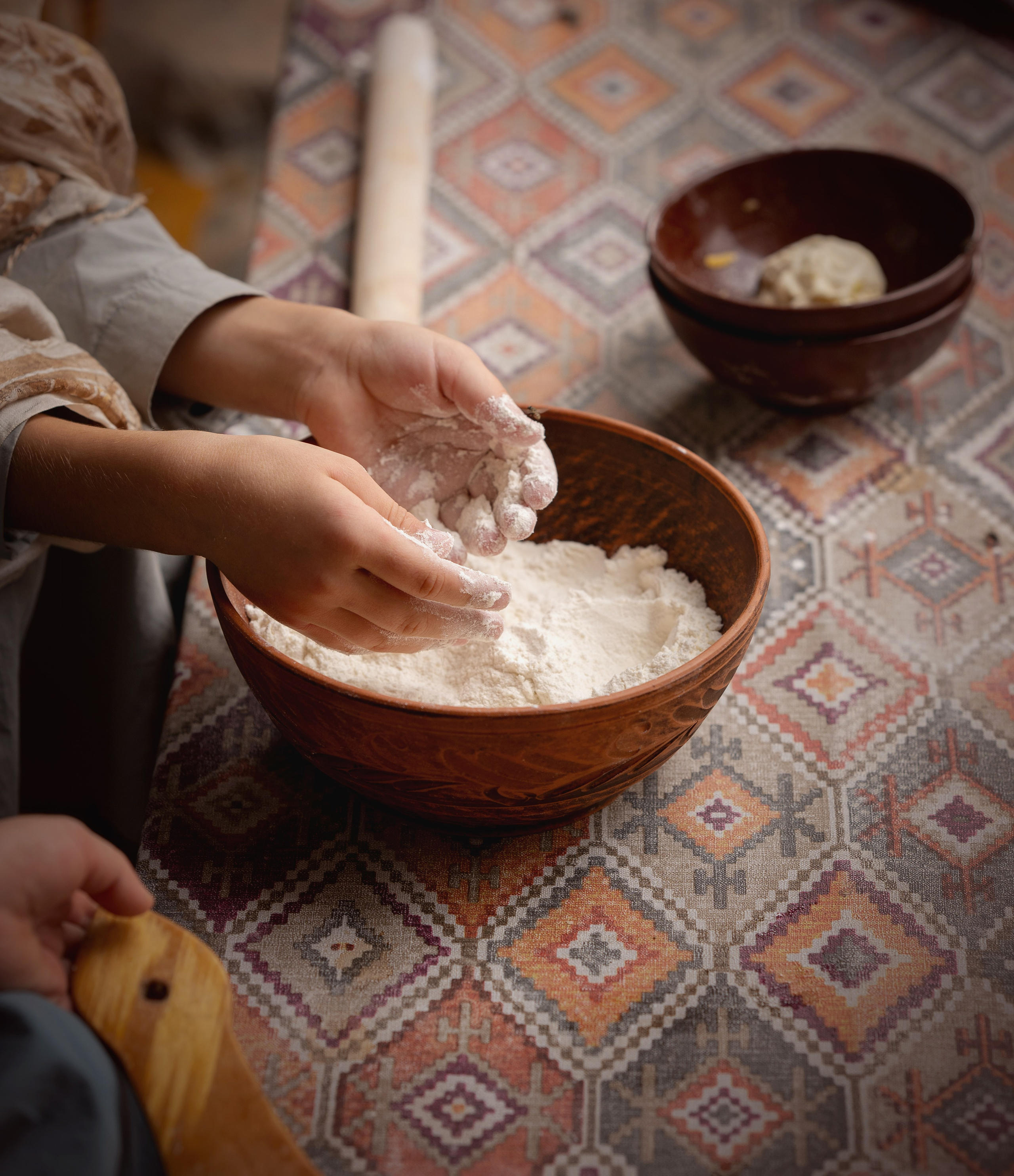 Семейное приготовление чуду. Детский и семейный фотограф