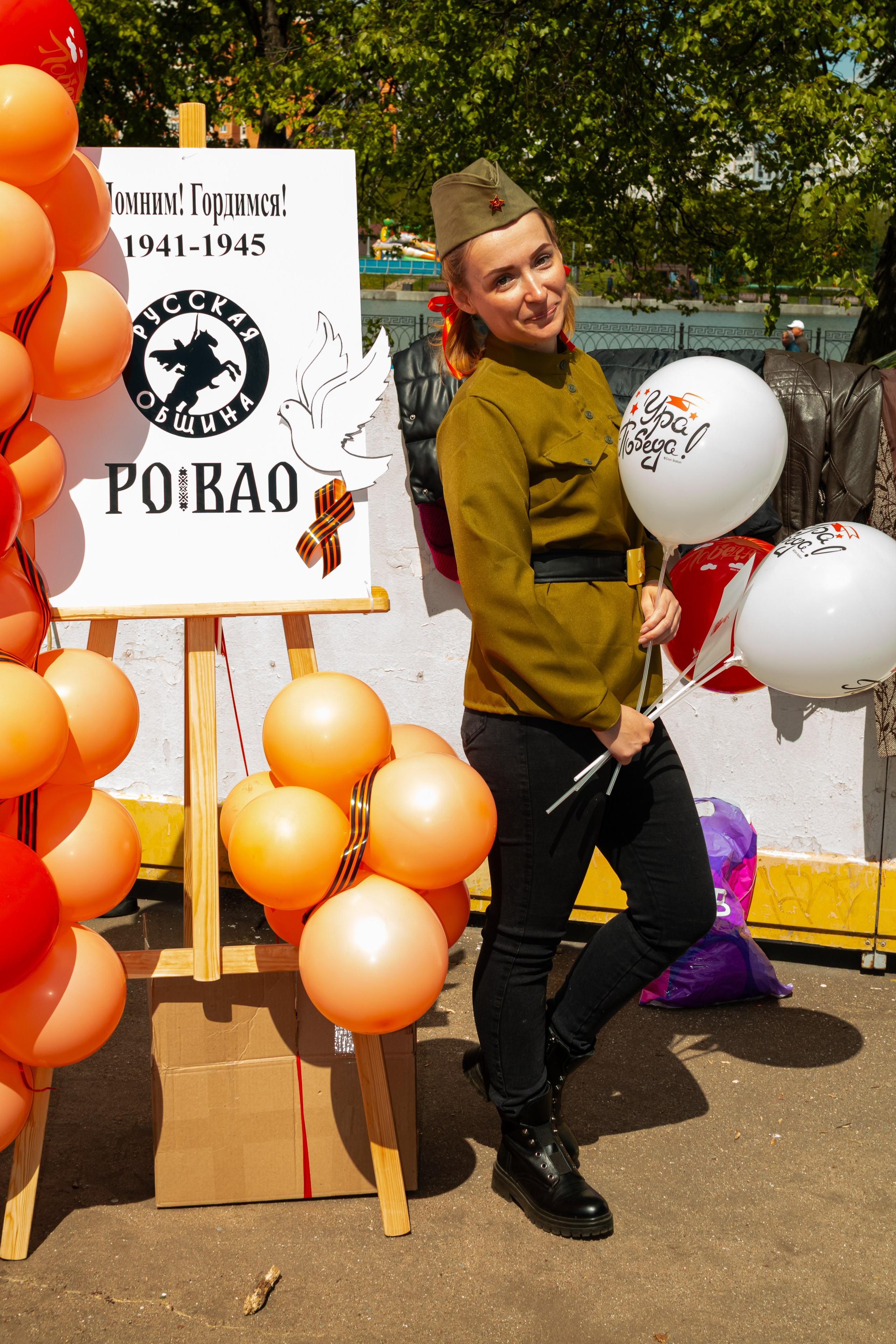 Репортаж с 9 мая 2025 года, День Победы! ВАО Москва. Фотограф Илья Варакин