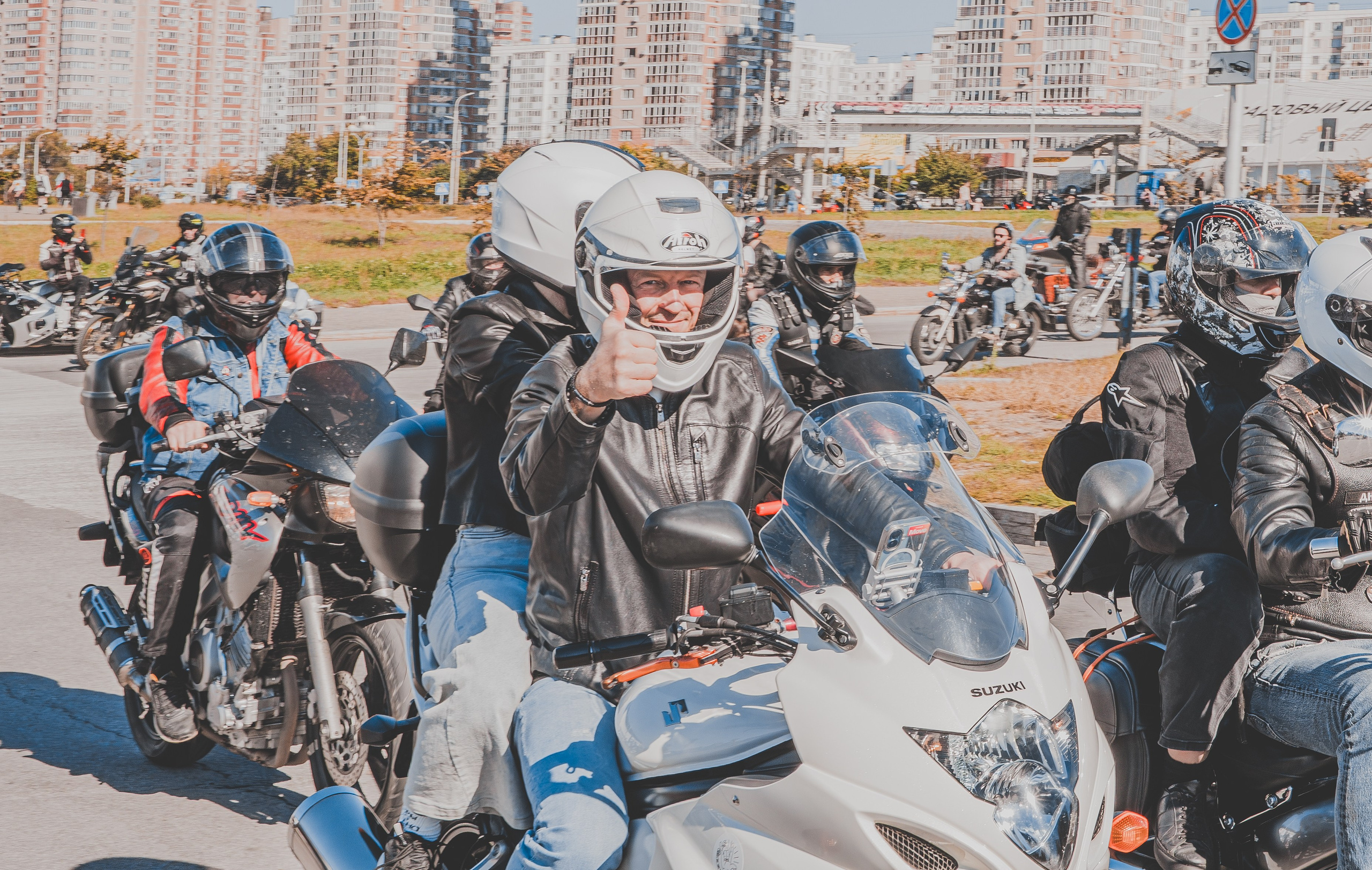 Закрытие мотосезона. NewsKhv. Репортажный фотограф Владислав Остерман