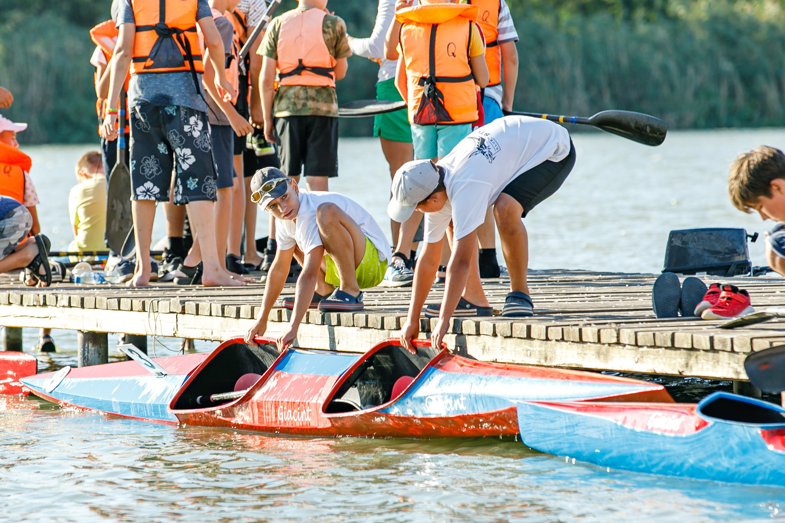 Гребля на байдарках и каноэ. Семейный фотограф в Краснодаре
