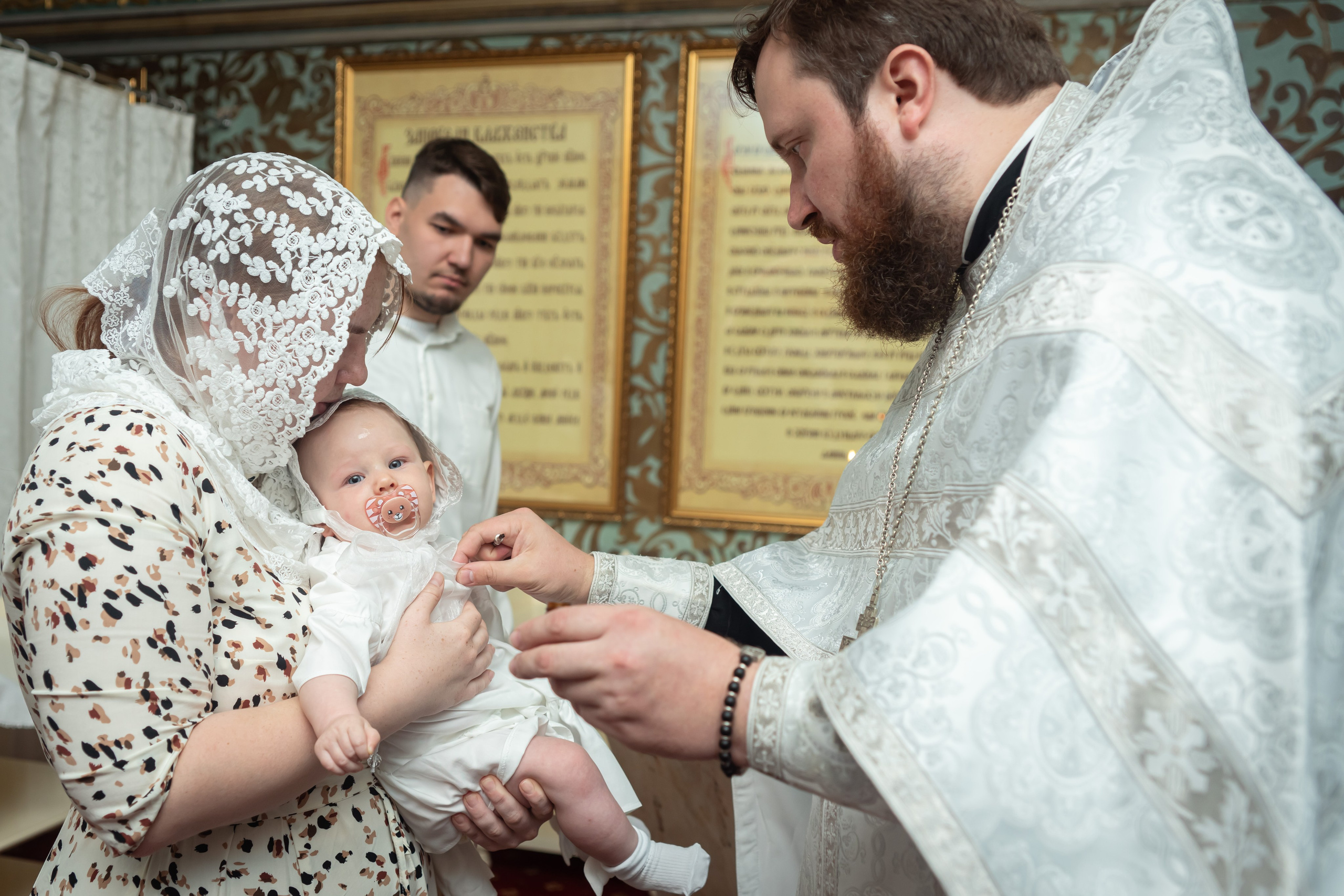 Крещение. Семейный и детский фотограф в Москве Евгения Миронова