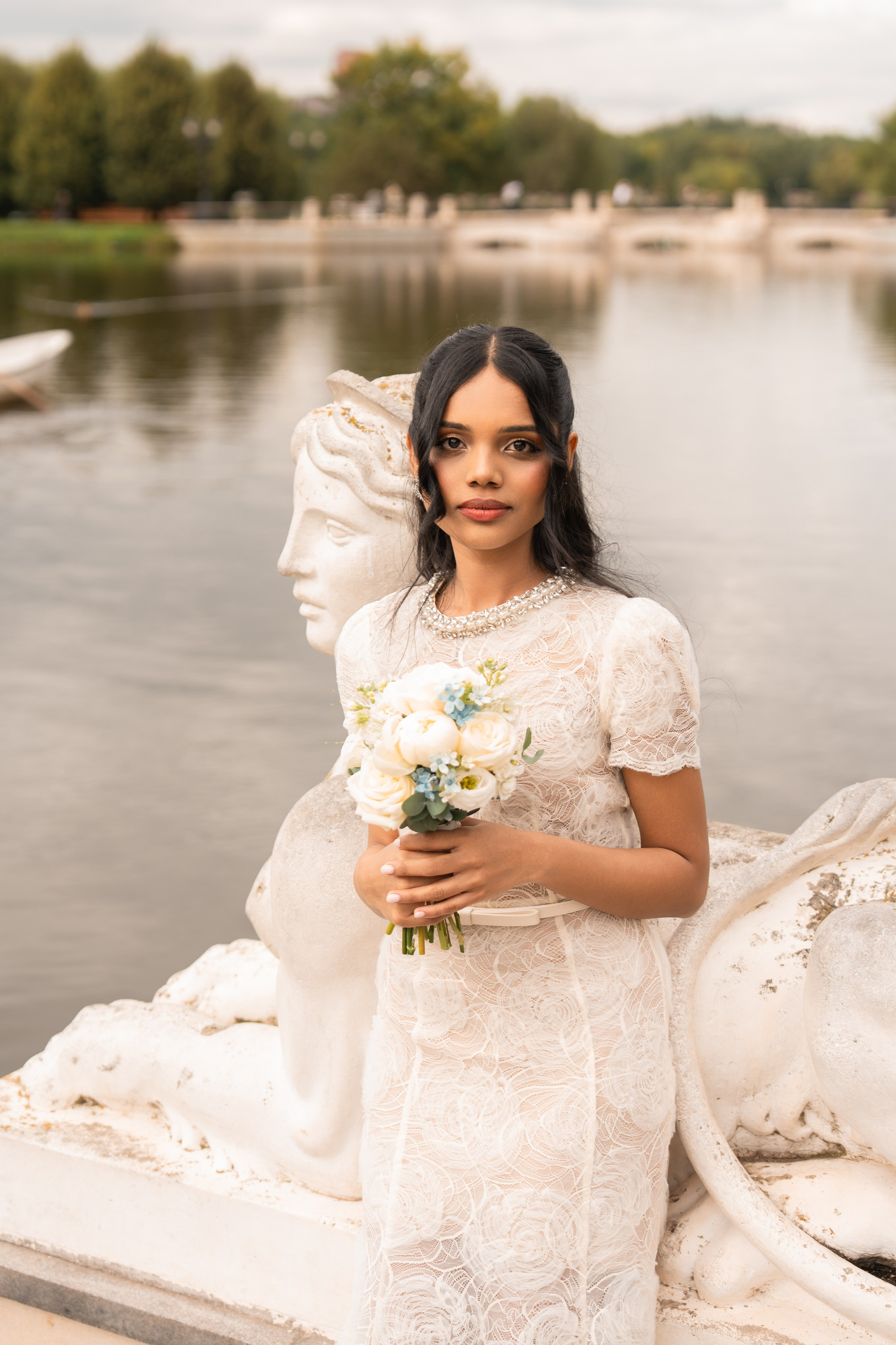 Максим и Харша, Царицыно. Свадебный фотограф в Москве Анна Полушина