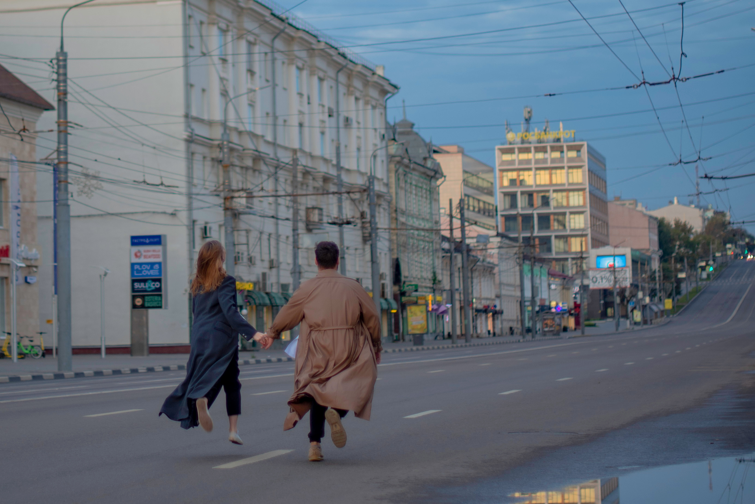 Рассвет в городе. Фотограф Мария Кадыкова в Краснодаре и Туле
