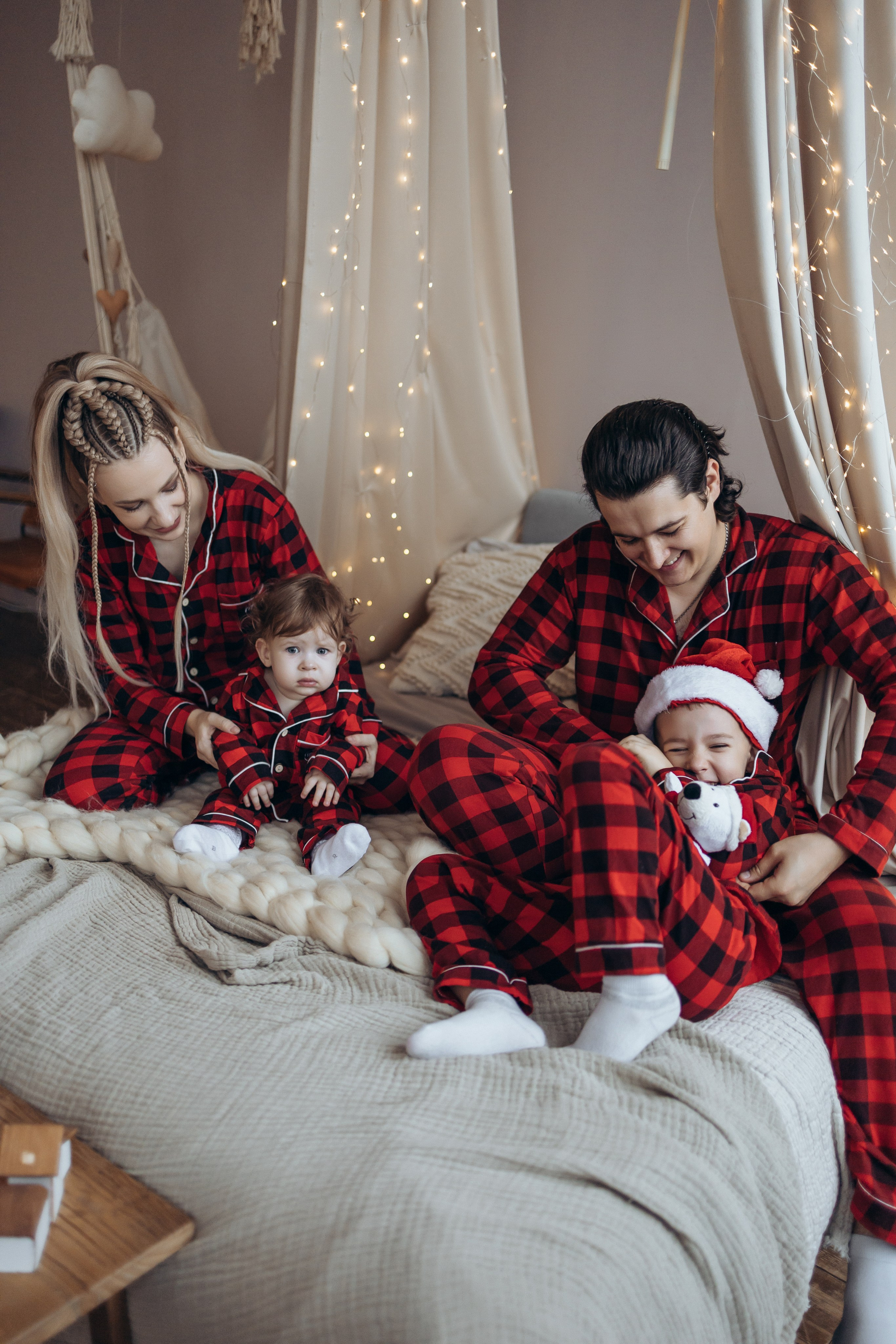 Новый год в красных пижамах. Свадебный фотограф в Тольятти Валерия Барышкина