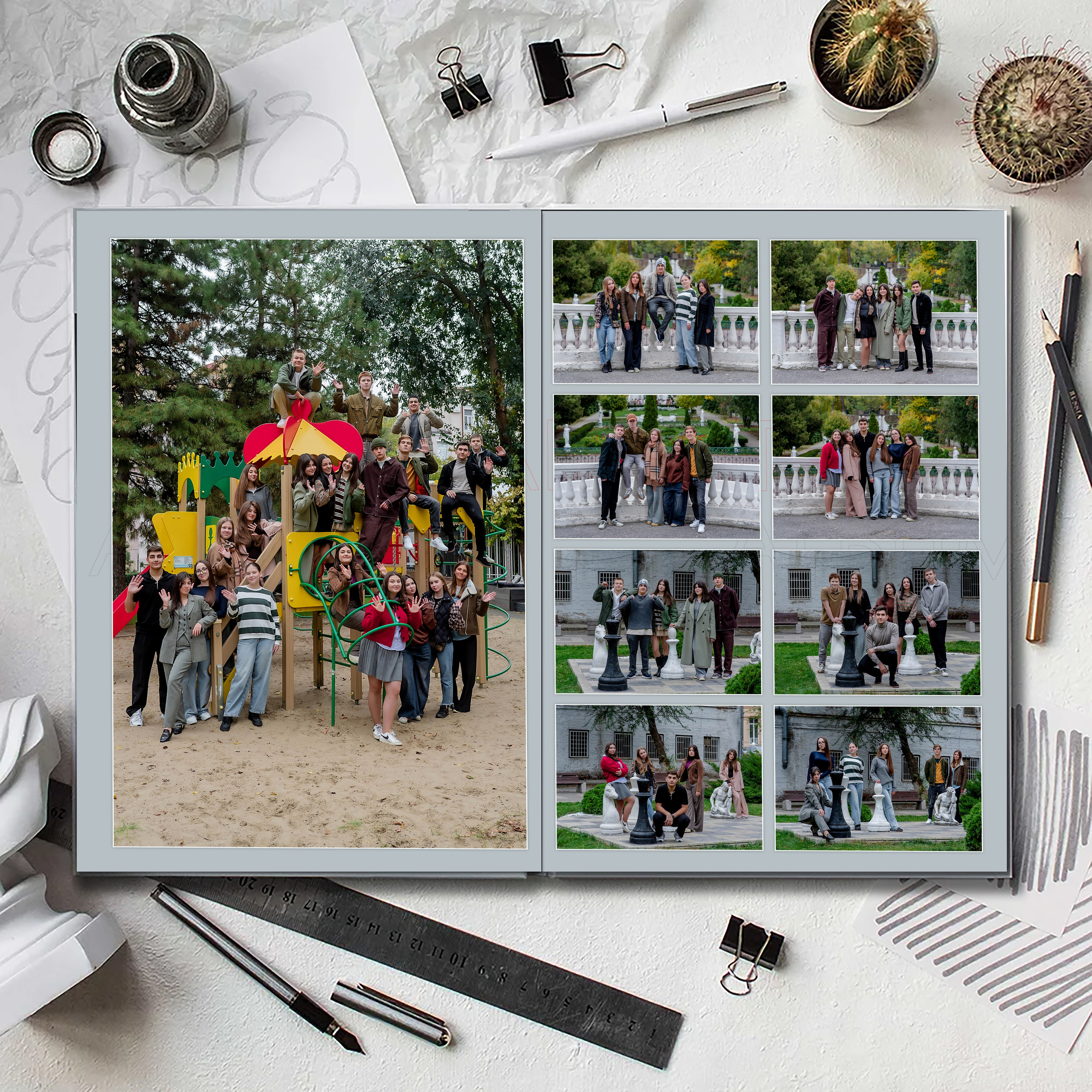 Выпускной альбом для выпускников школы (Дизайн № 204). Современные Выпускные Альбомы в Ростове-на-Дону