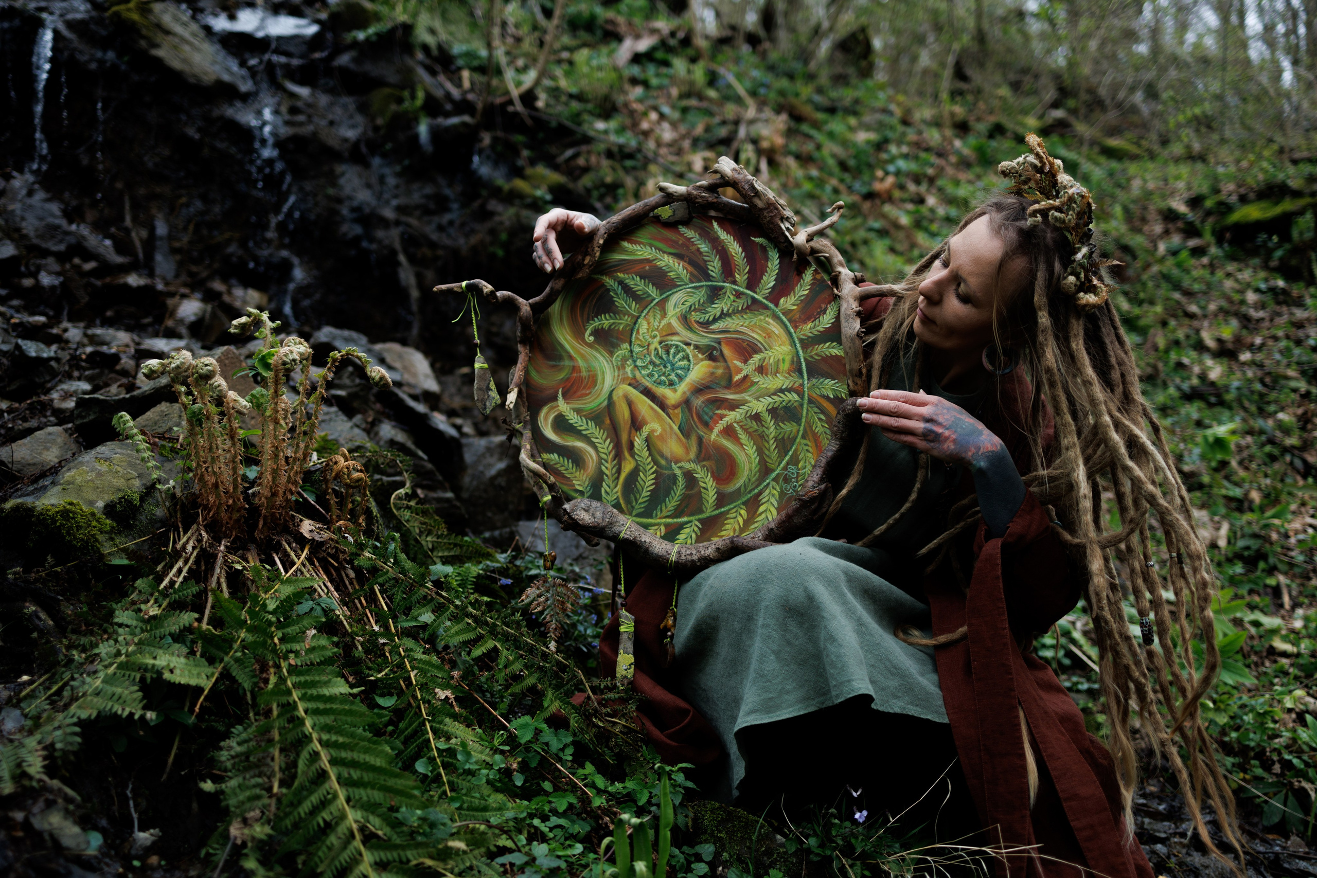 Индивидуальная фотосессия для художницы Вероники Самариной