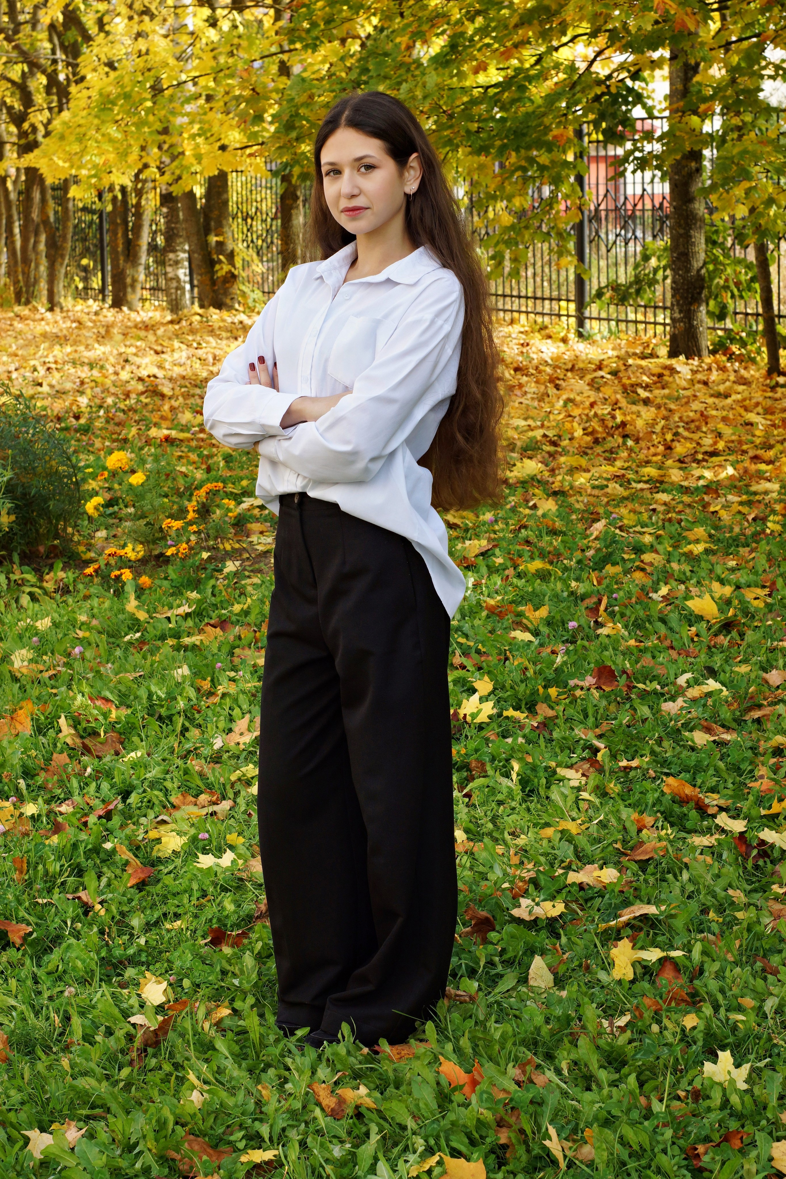 Осенняя фотосессия в школе г. Йошкар-Ола