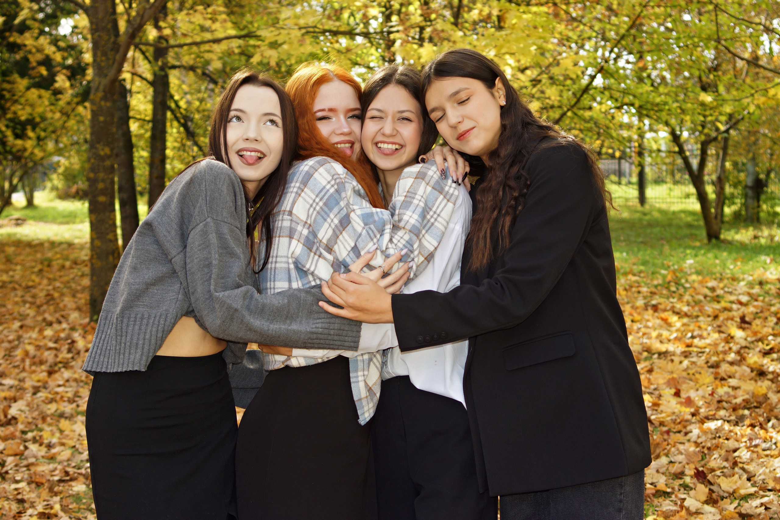 Осенняя фотосессия в школе г. Йошкар-Ола