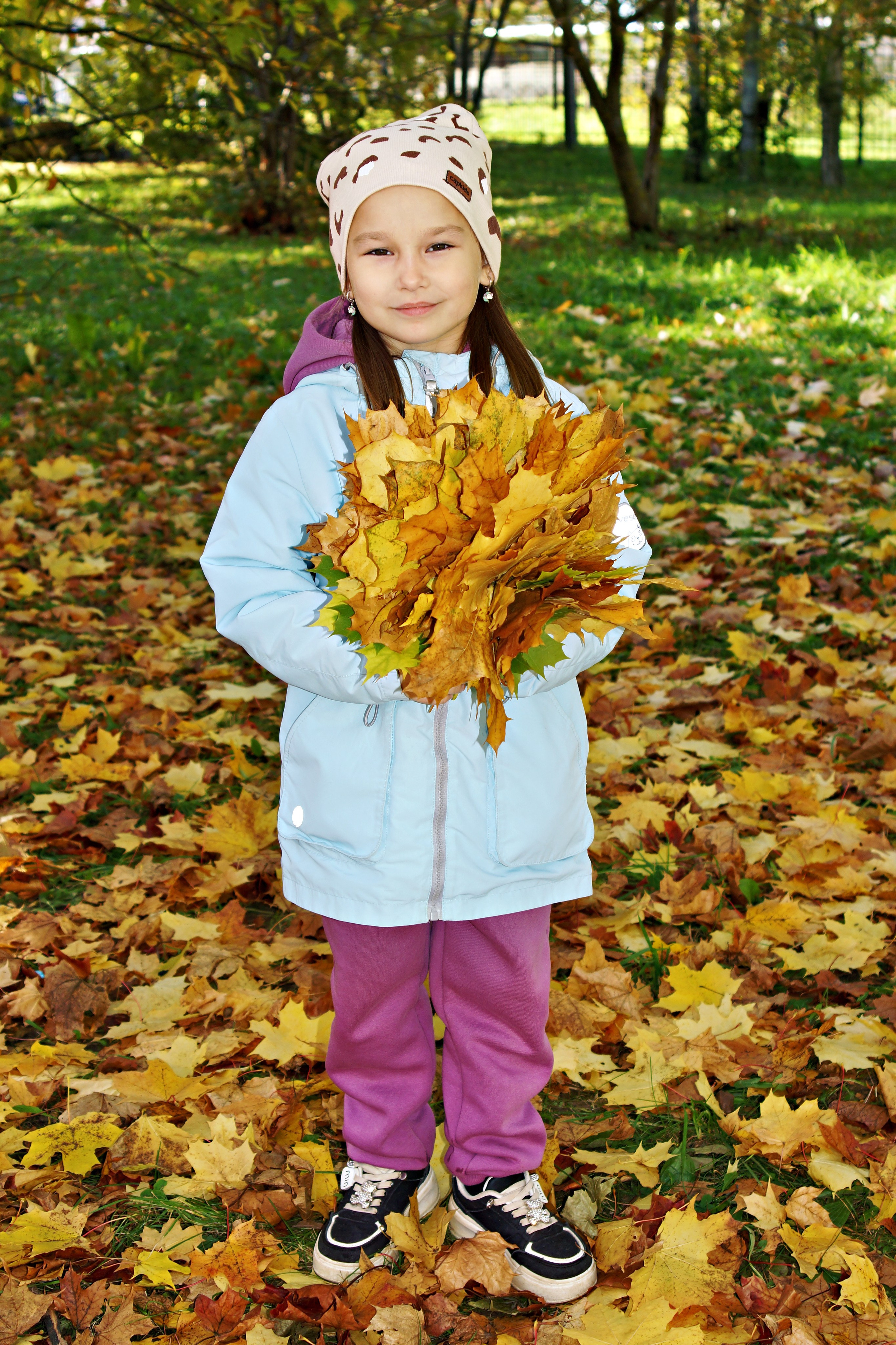 Осенняя фотосессия в детском саду г. Йошкар-Ола