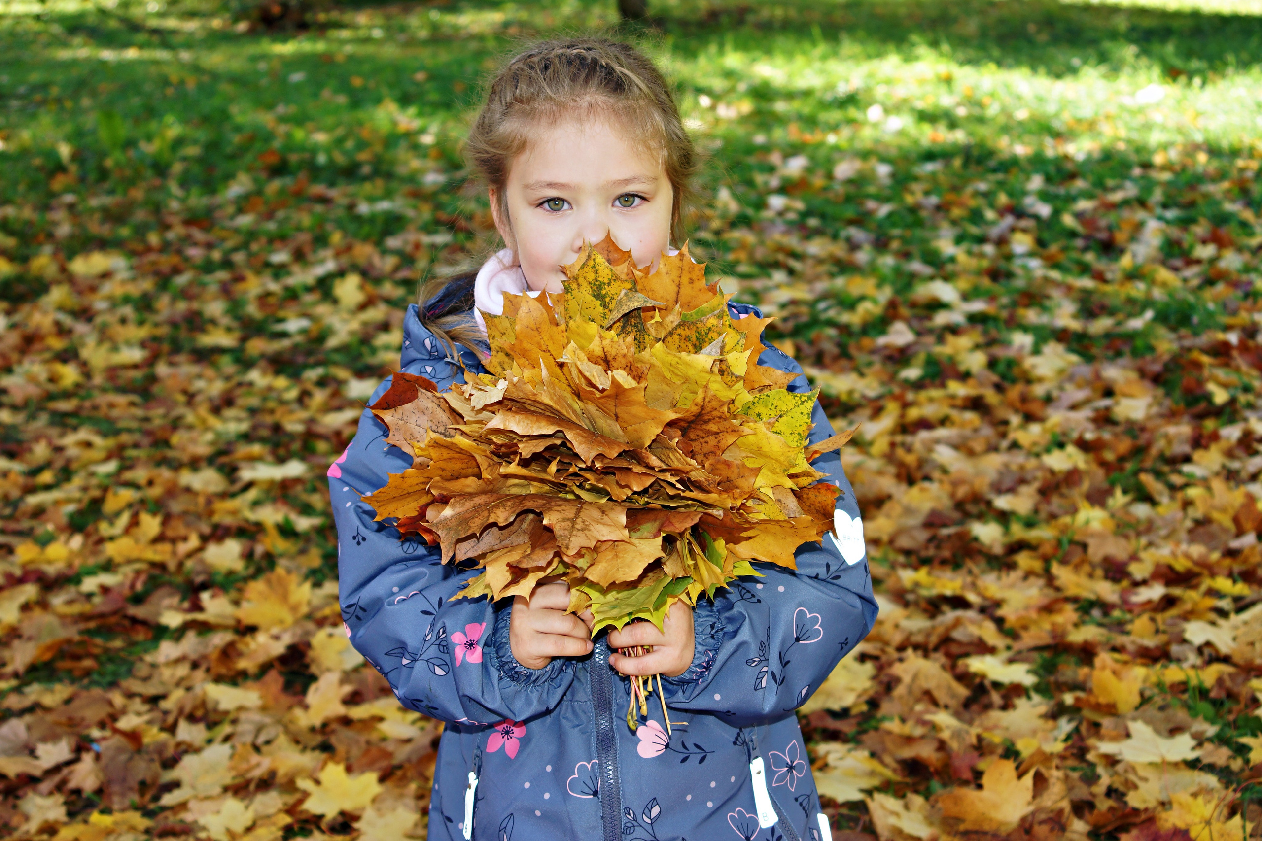 Осенняя фотосессия в детском саду г. Йошкар-Ола