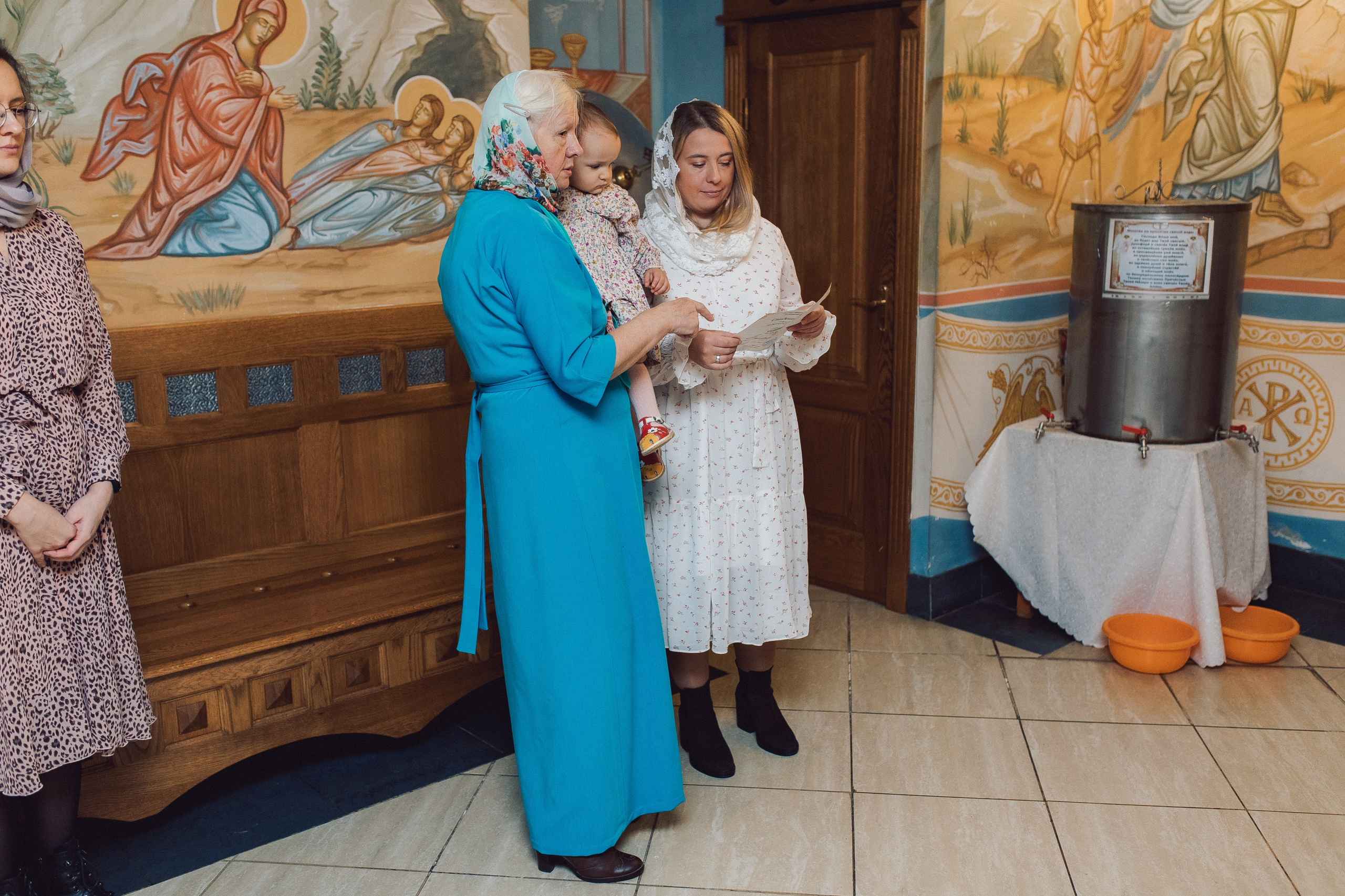 Крещение в Троицком соборе