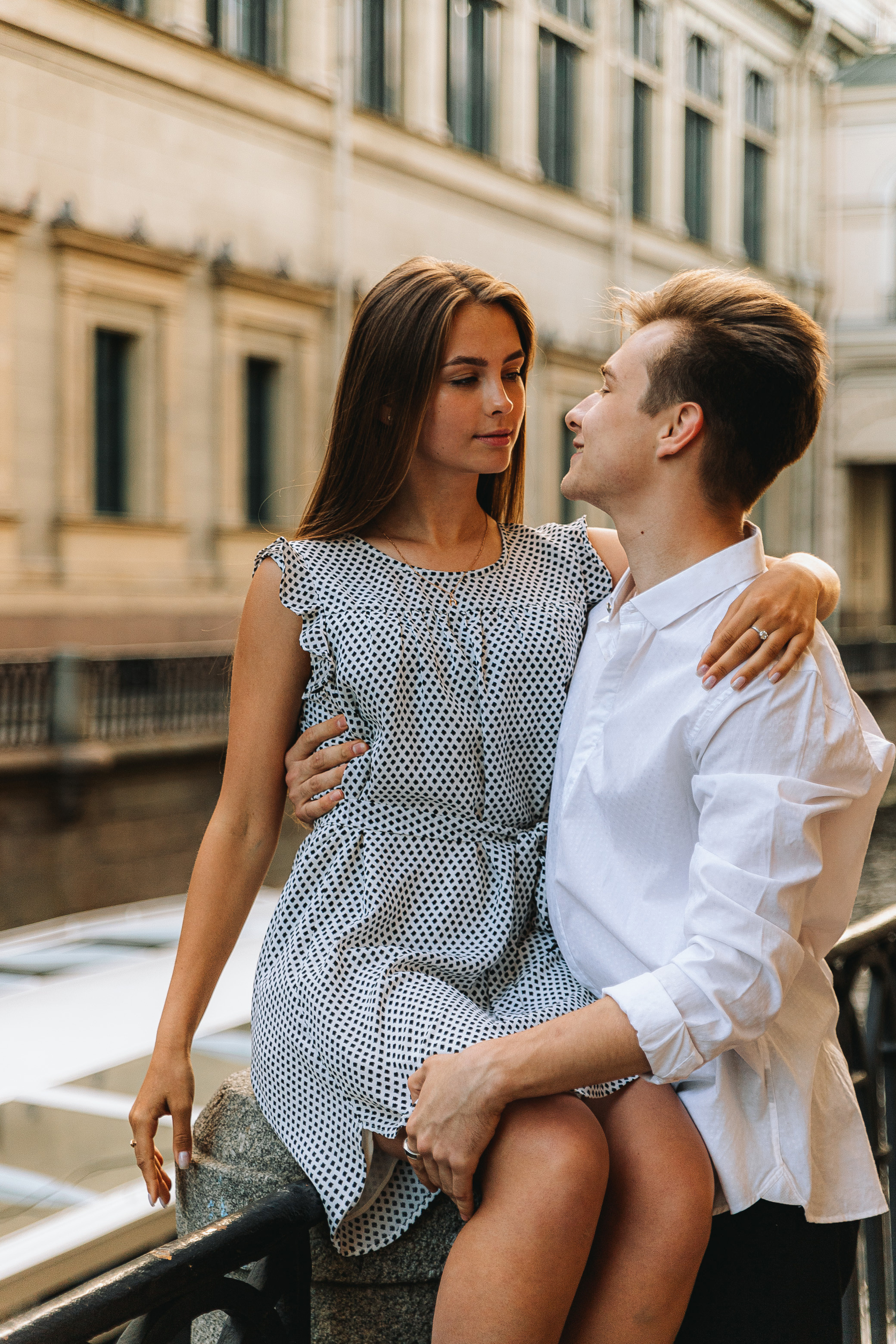 Love story. Алексей и Ирина. Летний Санкт-Петербург. Свадебный фотограф и видеограф — Сергей и Дарья