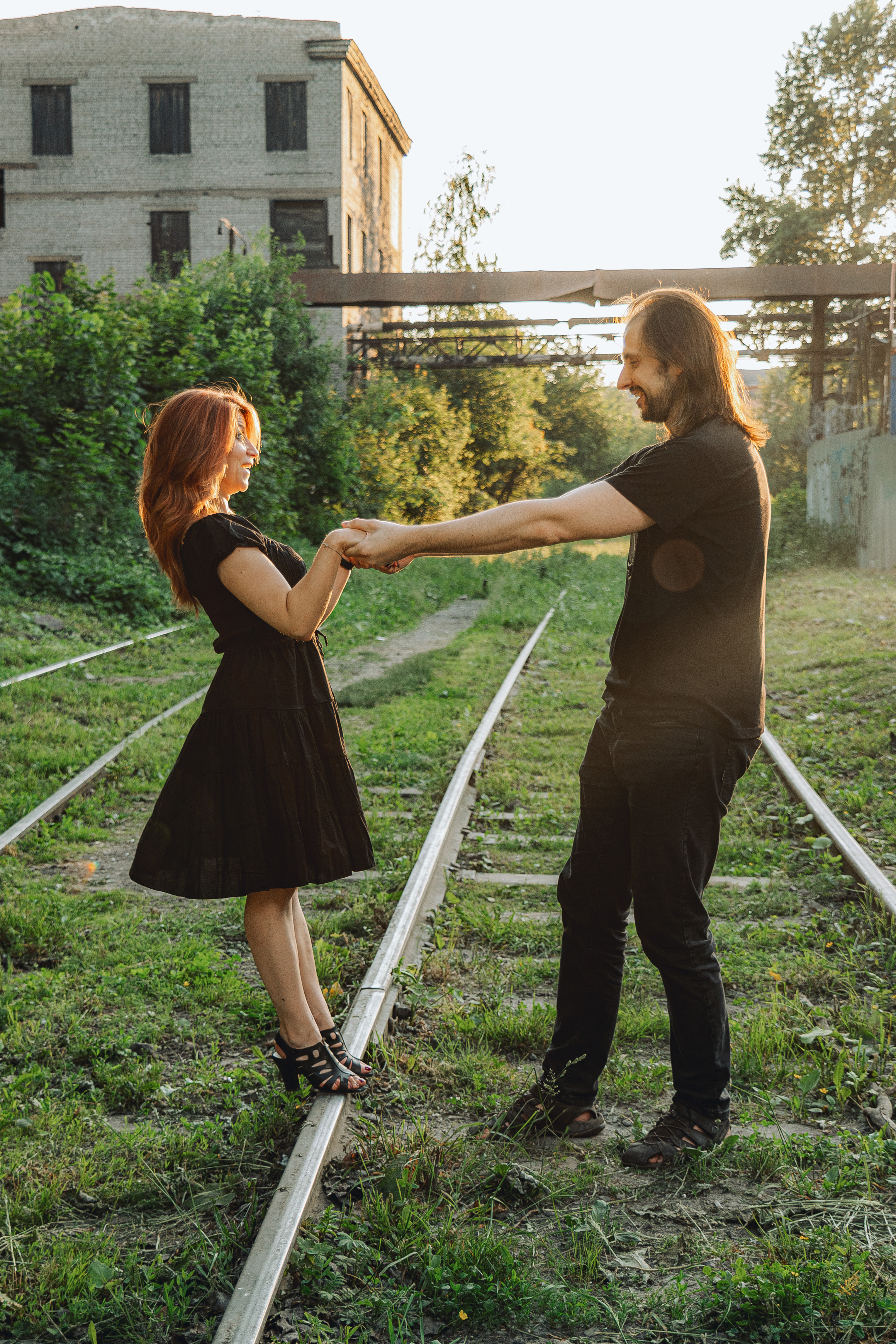 Love story. Майк и Рокси. Обводный канал, Дом музыки, Новая Голландия. Свадебный фотограф и видеограф — Сергей и Дарья