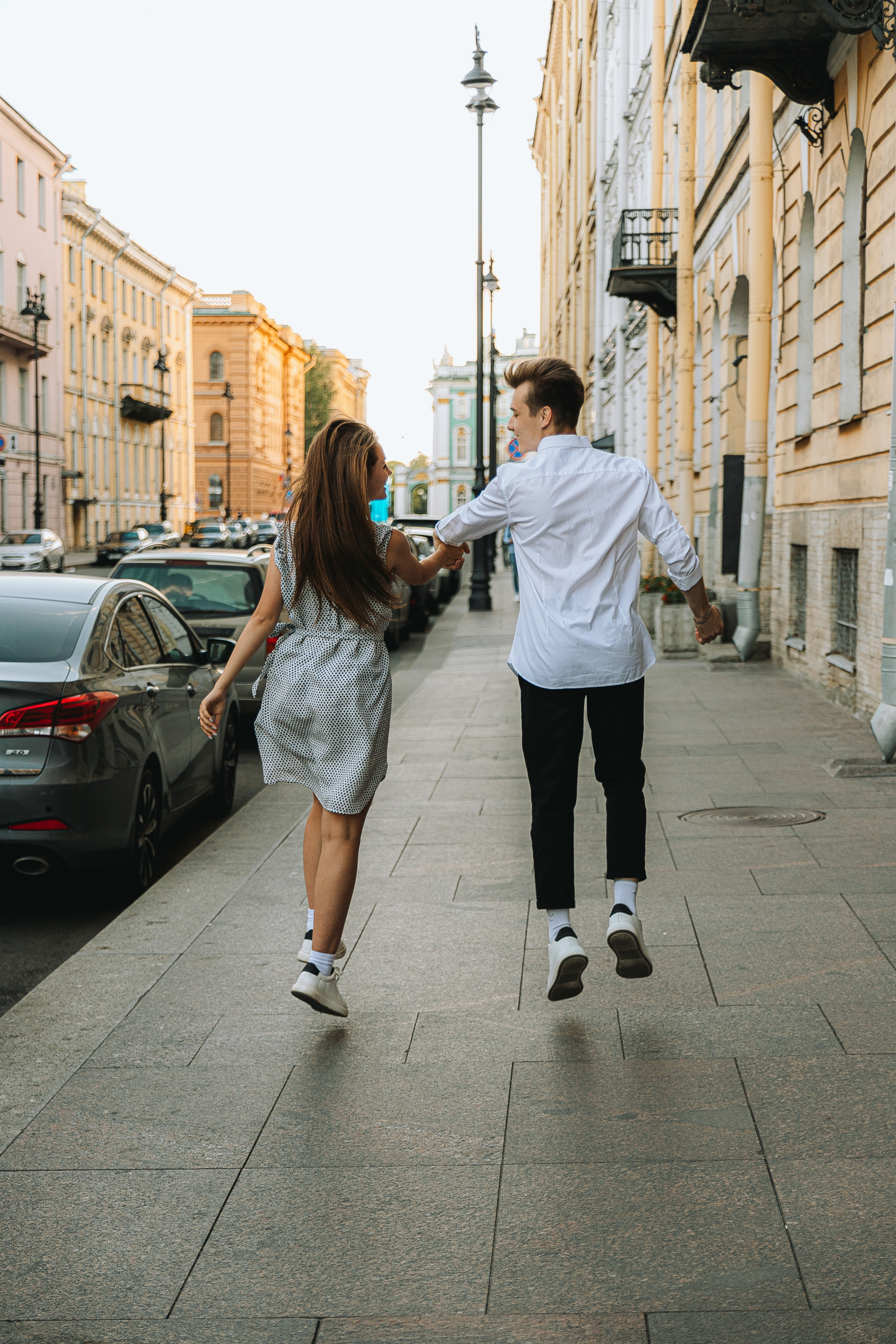 Love story. Алексей и Ирина. Летний Санкт-Петербург. Свадебный фотограф и видеограф — Сергей и Дарья