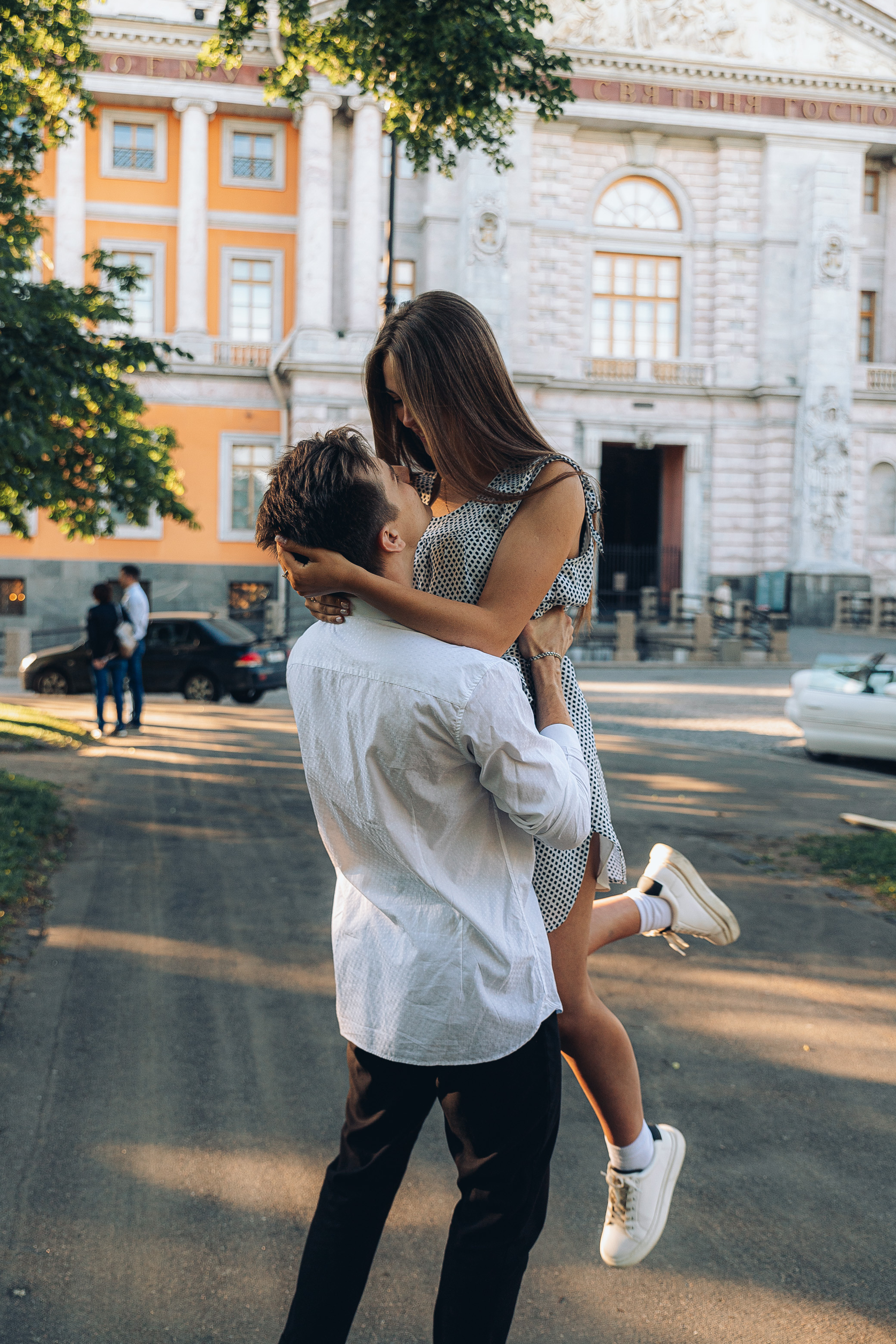 Love story. Алексей и Ирина. Летний Санкт-Петербург. Свадебный фотограф и видеограф — Сергей и Дарья