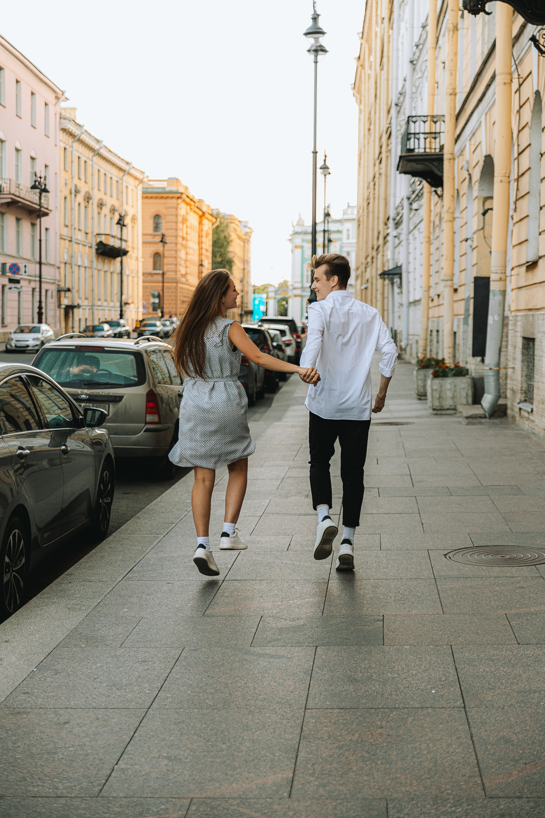 Love story. Алексей и Ирина. Летний Санкт-Петербург. Свадебный фотограф и видеограф — Сергей и Дарья
