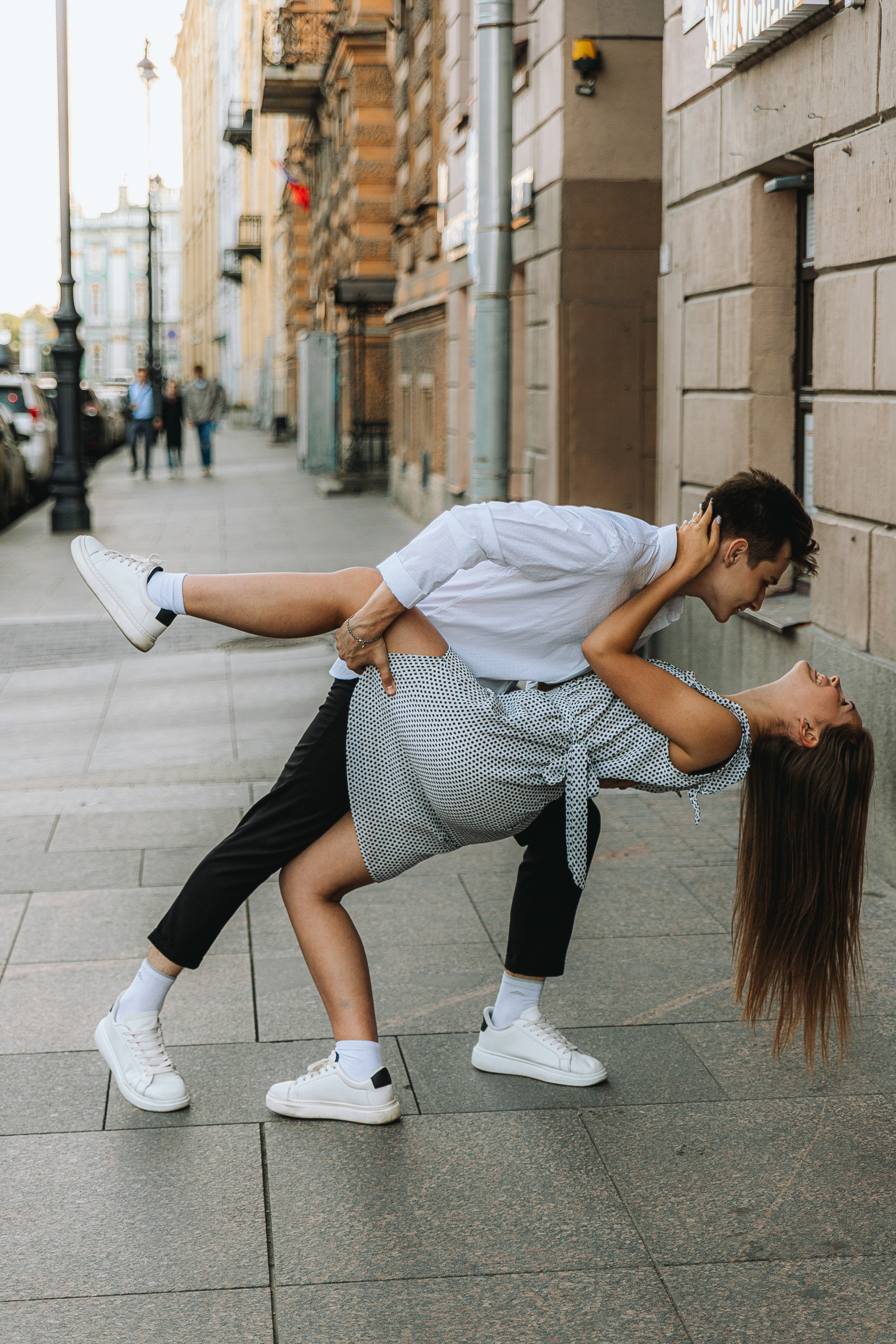 Love story. Алексей и Ирина. Летний Санкт-Петербург. Свадебный фотограф и видеограф — Сергей и Дарья