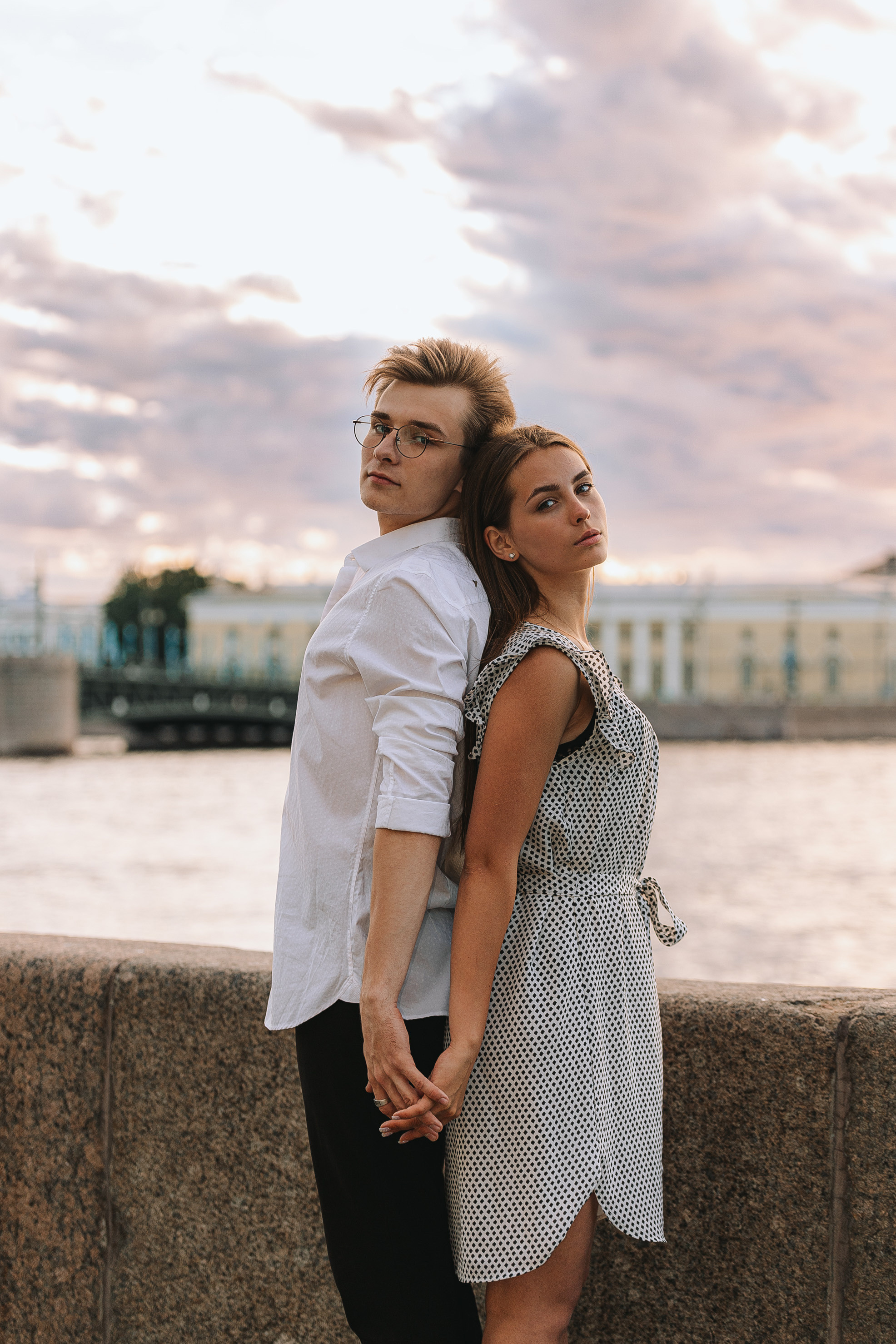 Love story. Алексей и Ирина. Летний Санкт-Петербург. Свадебный фотограф и видеограф — Сергей и Дарья