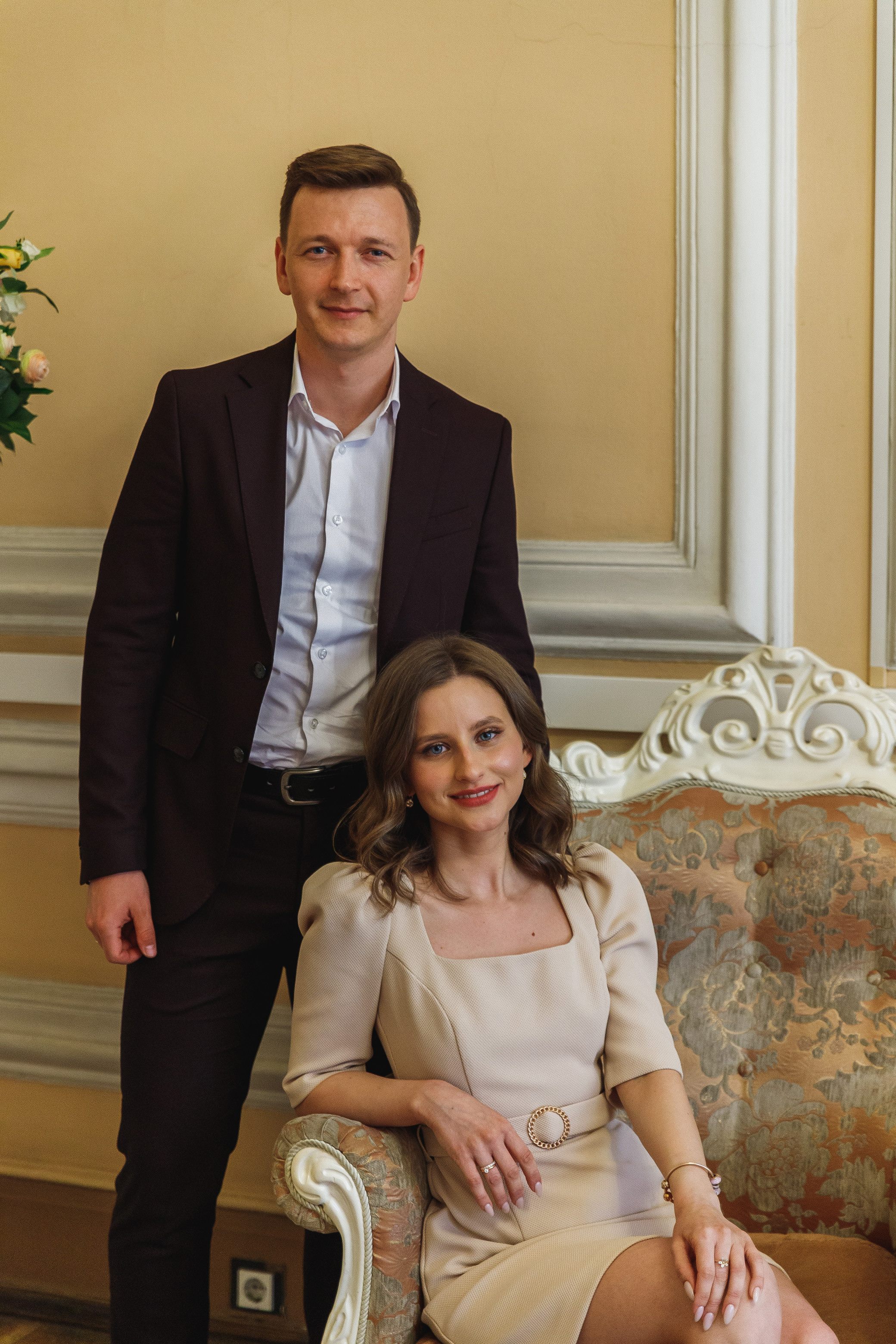 Свадебная фотосессия. ЗАГС № 1. Свадебный фотограф и видеограф — Сергей и Дарья