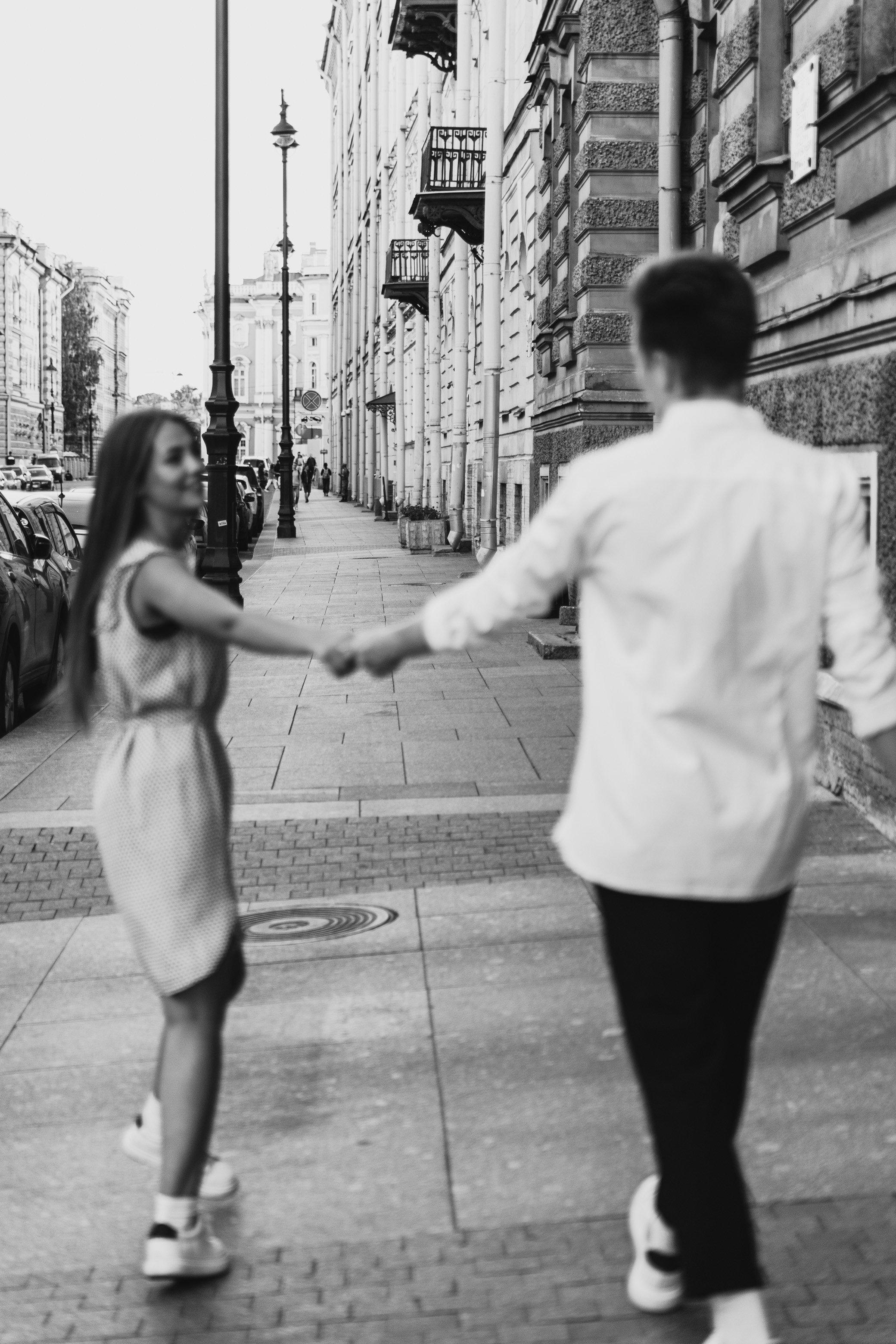 Love story. Алексей и Ирина. Летний Санкт-Петербург. Свадебный фотограф и видеограф — Сергей и Дарья