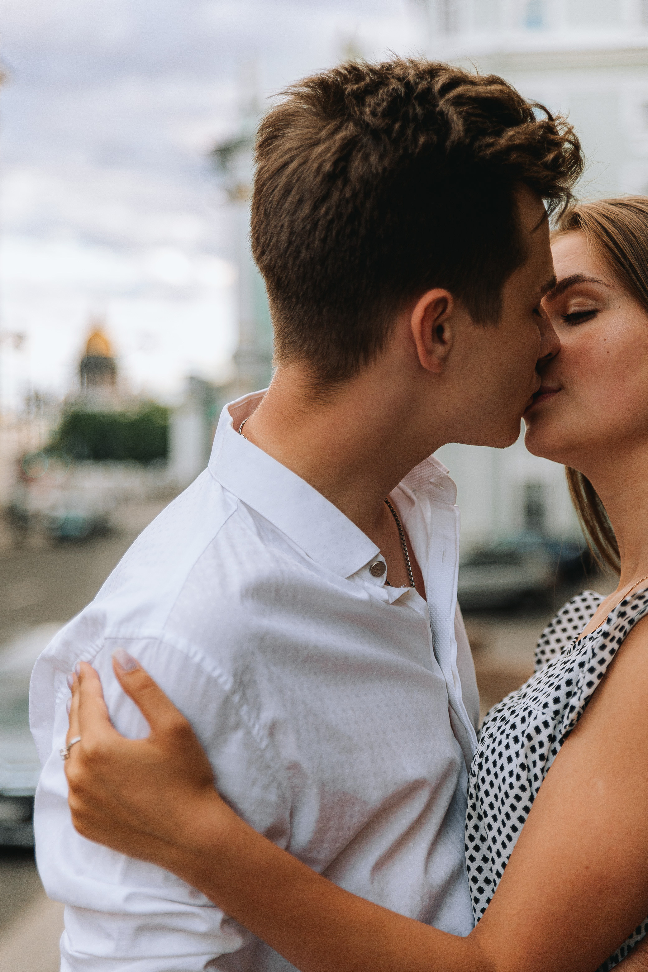 Love story. Алексей и Ирина. Летний Санкт-Петербург. Свадебный фотограф и видеограф — Сергей и Дарья