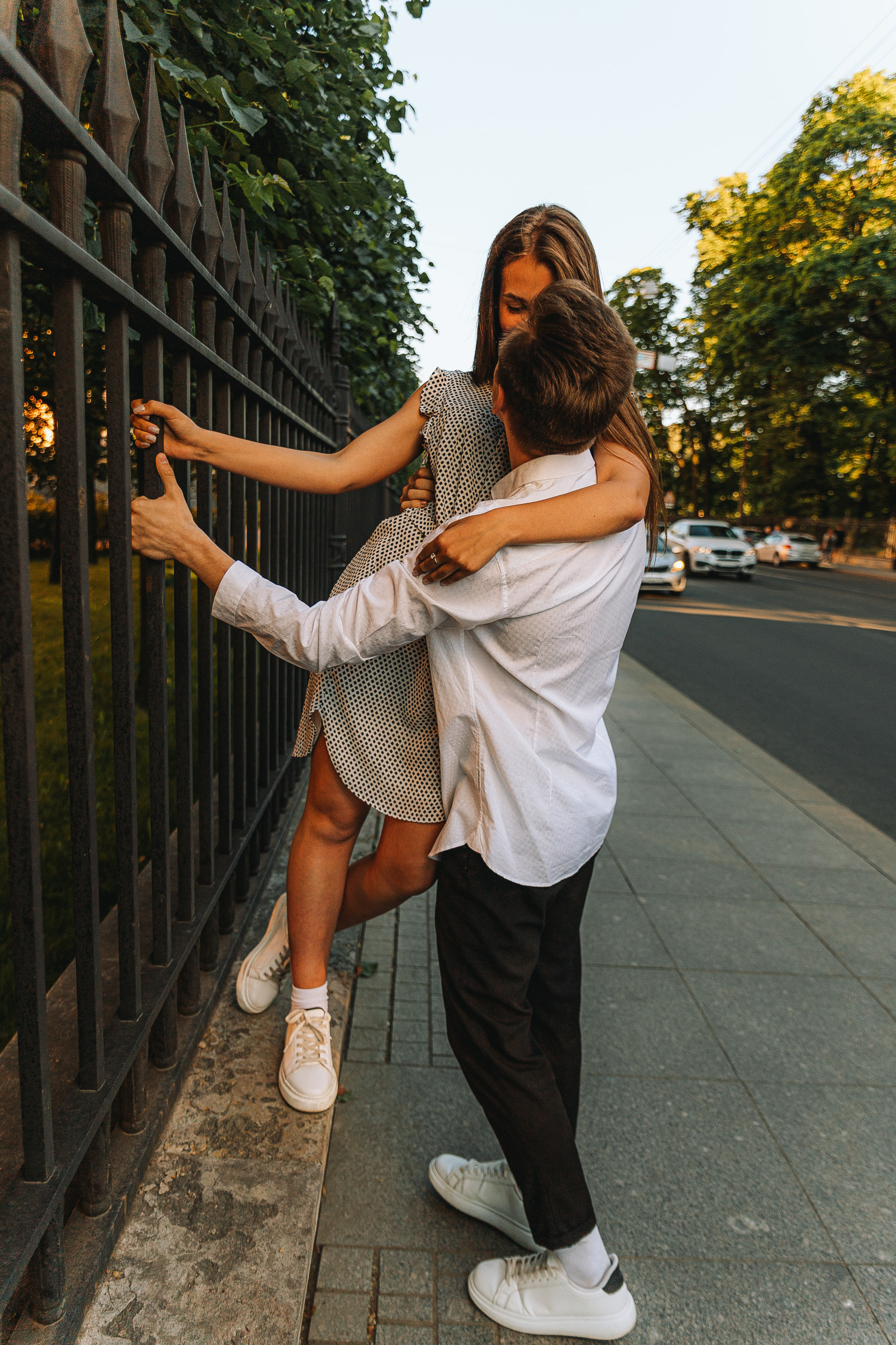 Love story. Алексей и Ирина. Летний Санкт-Петербург. Свадебный фотограф и видеограф — Сергей и Дарья