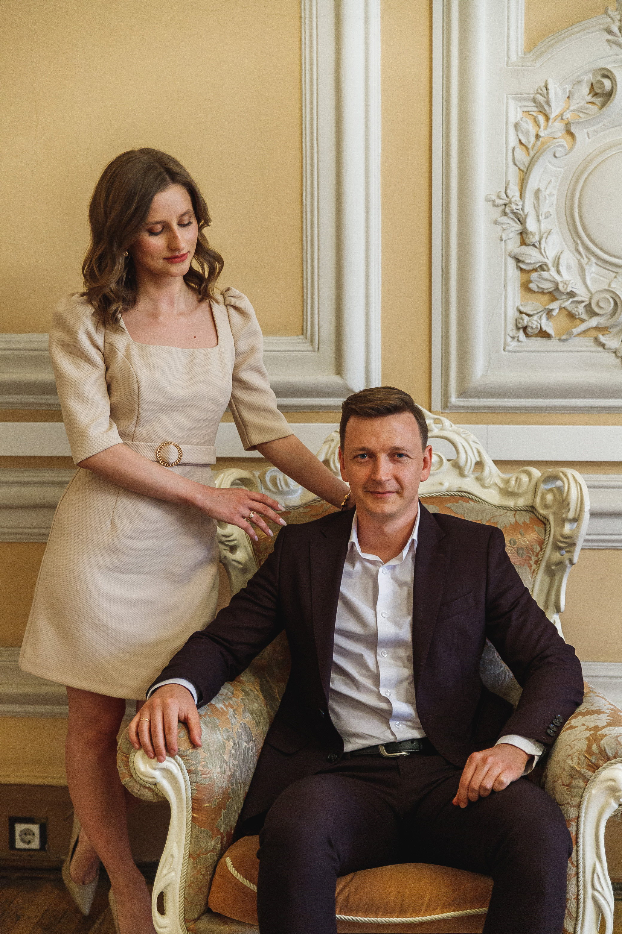 Свадебная фотосессия. ЗАГС № 1. Свадебный фотограф и видеограф — Сергей и Дарья