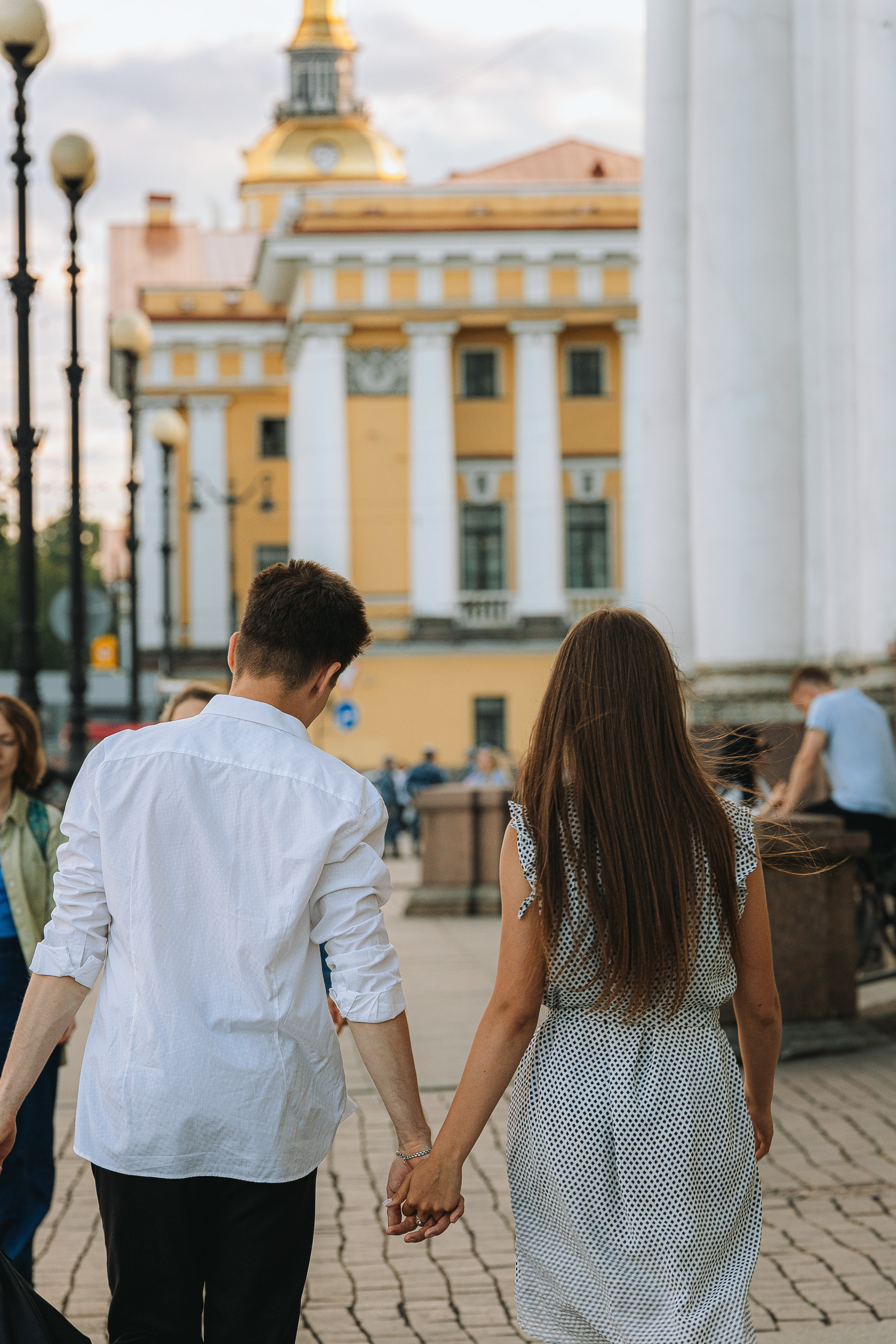 Love story. Алексей и Ирина. Летний Санкт-Петербург. Свадебный фотограф и видеограф — Сергей и Дарья