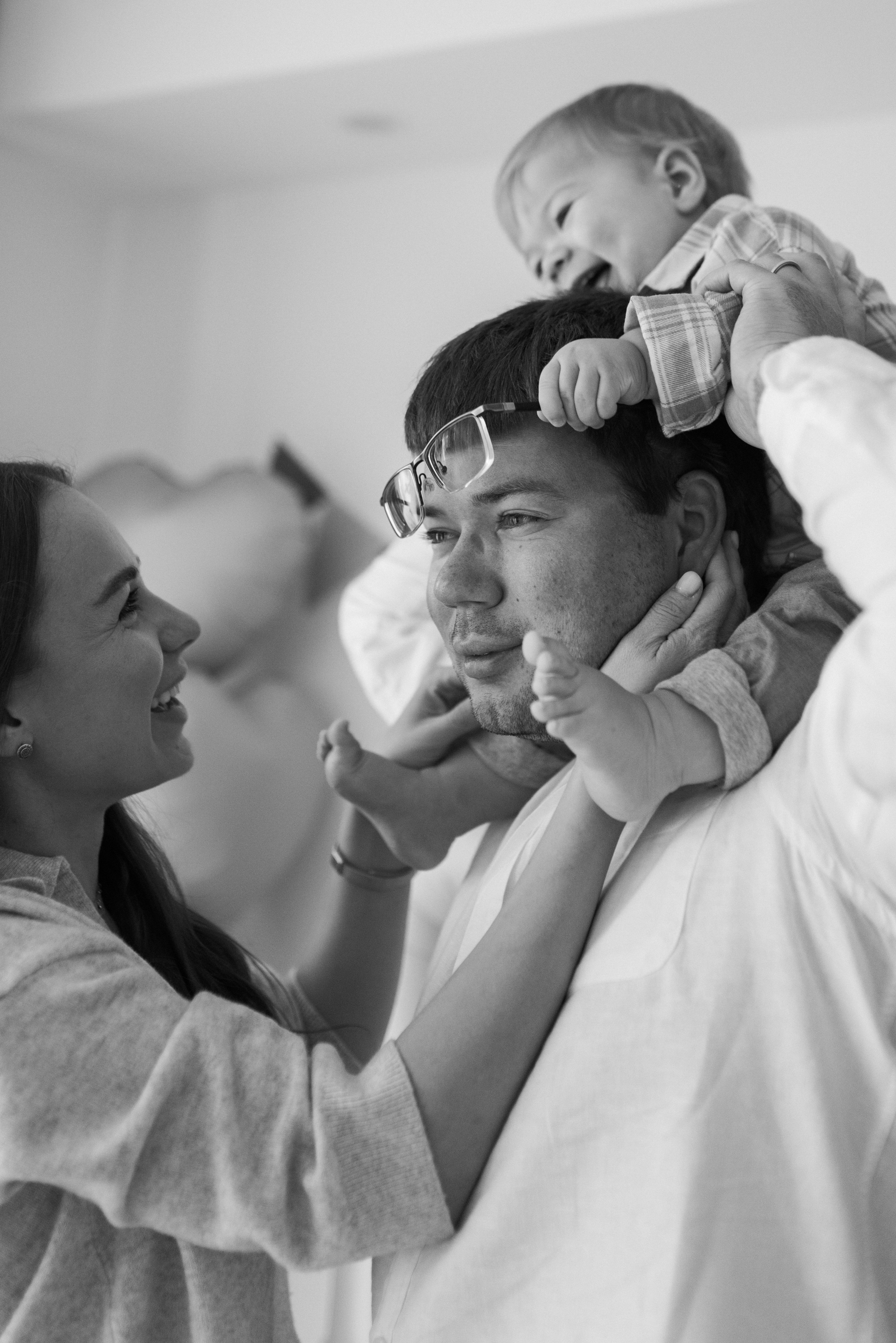 1st Birthday: Darya, Igor and Michael. Family photographer in Israel | Alesya Superfin