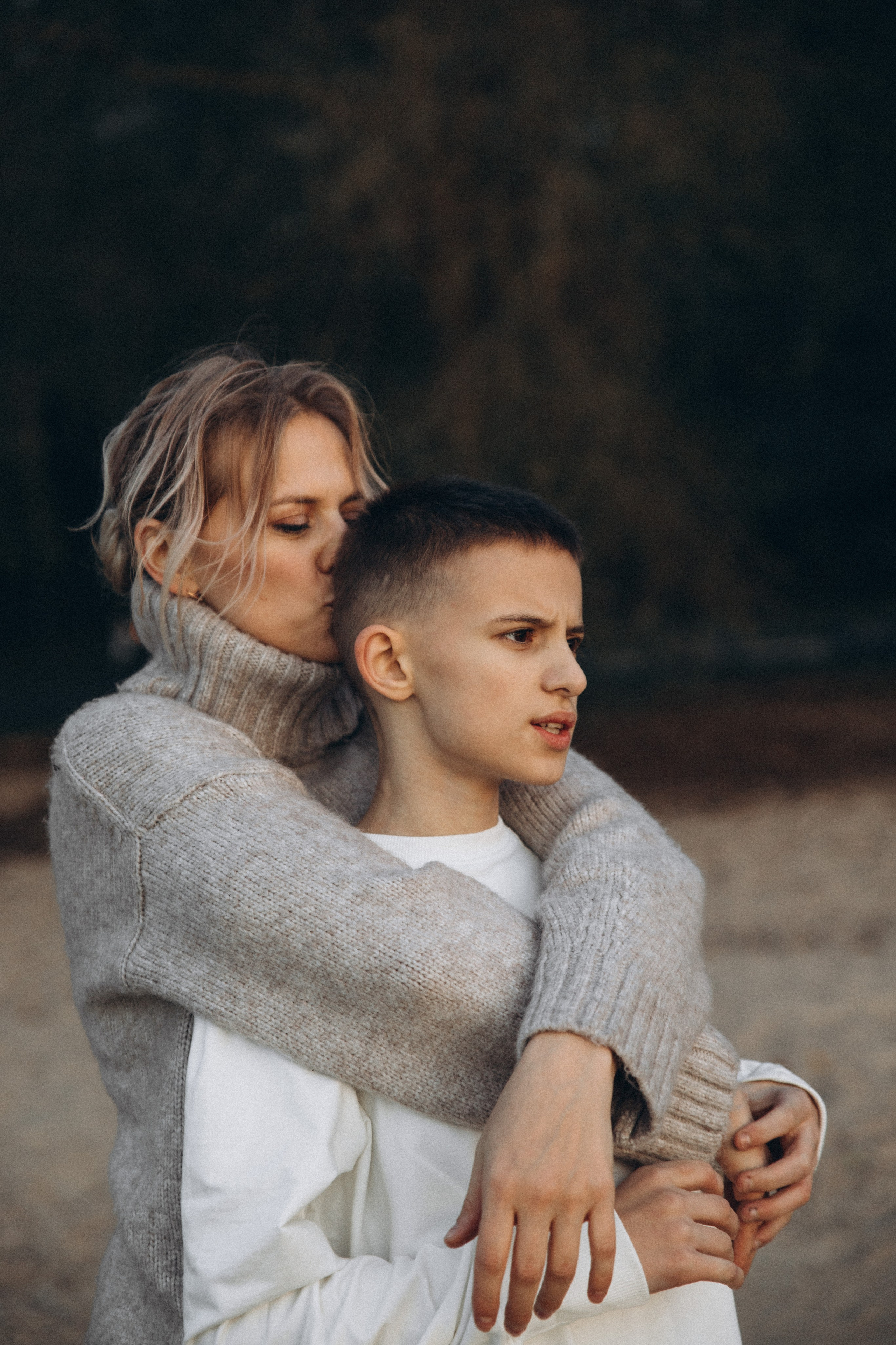 Большая семья на маленьком море. Репортажный и детский фотограф в Минске