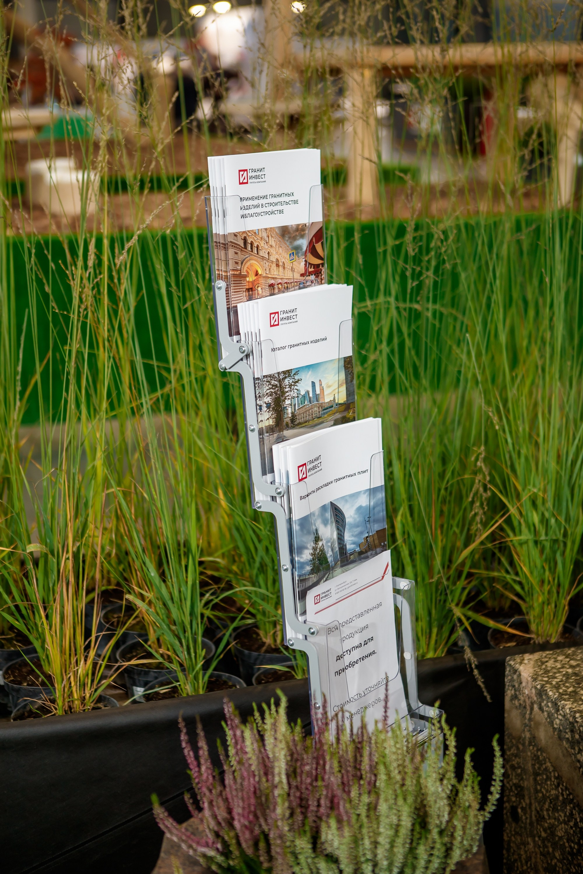 Фотосъёмка двух стендов компании «ГранитИнвест». Фотограф на выставку в Москве