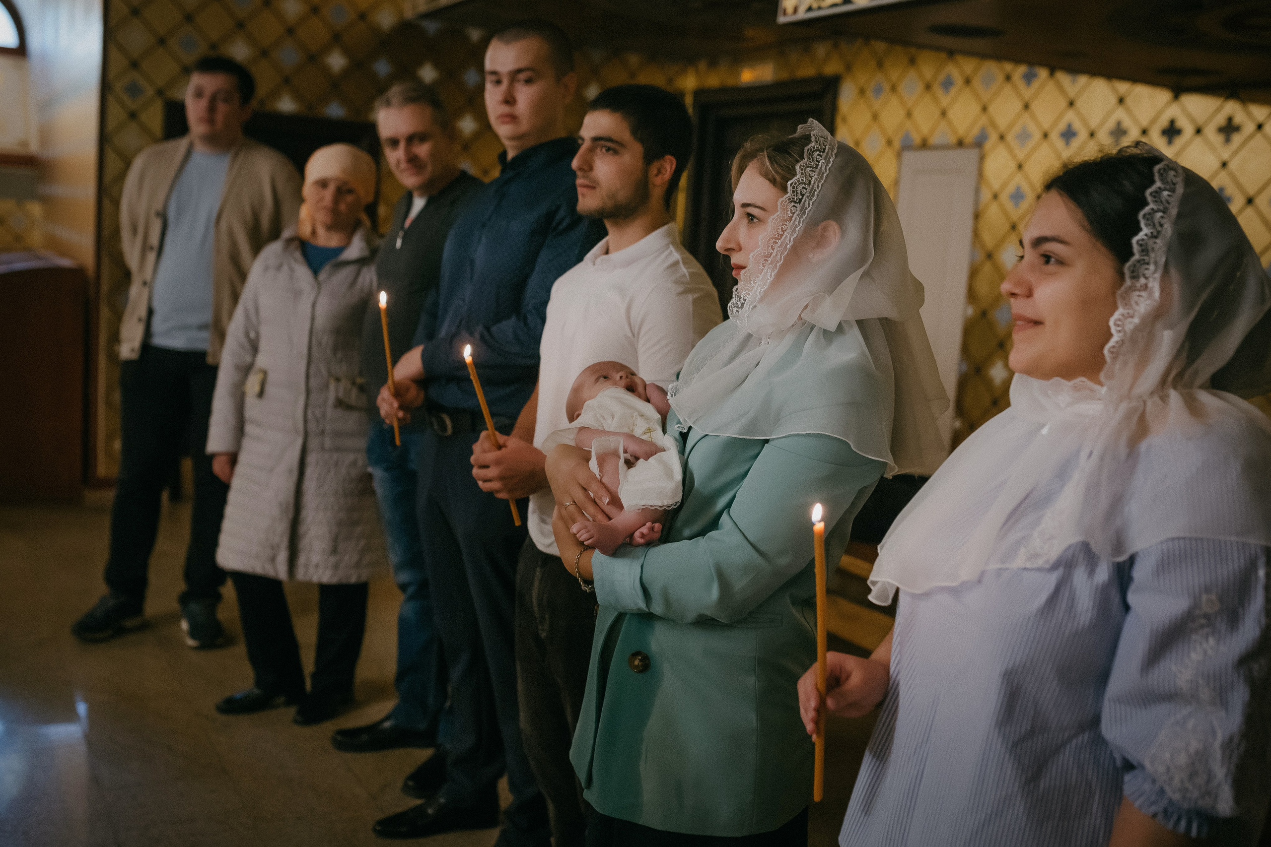 Крещение Софии. Храм Никольский. Семейный фотограф в Сургуте