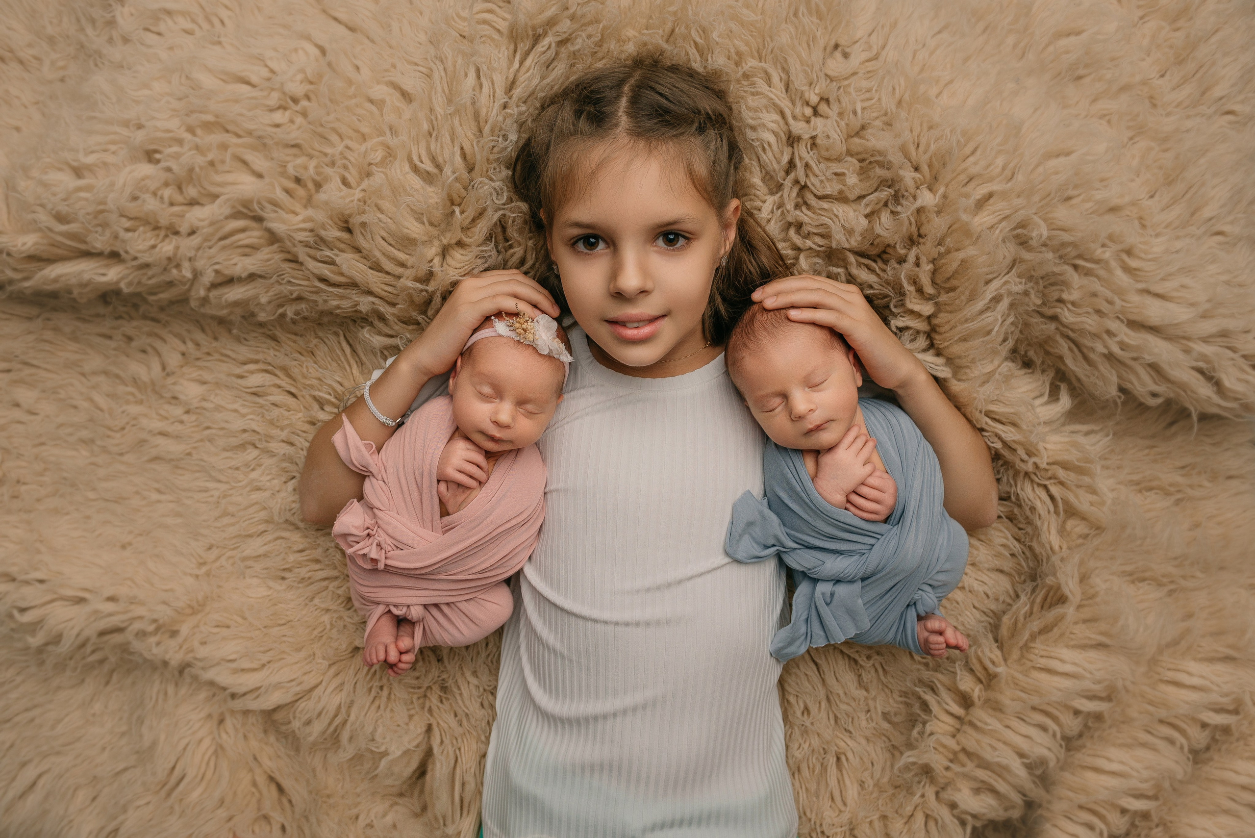 Макар и Марьяна. Фотограф новорожденных Белгород