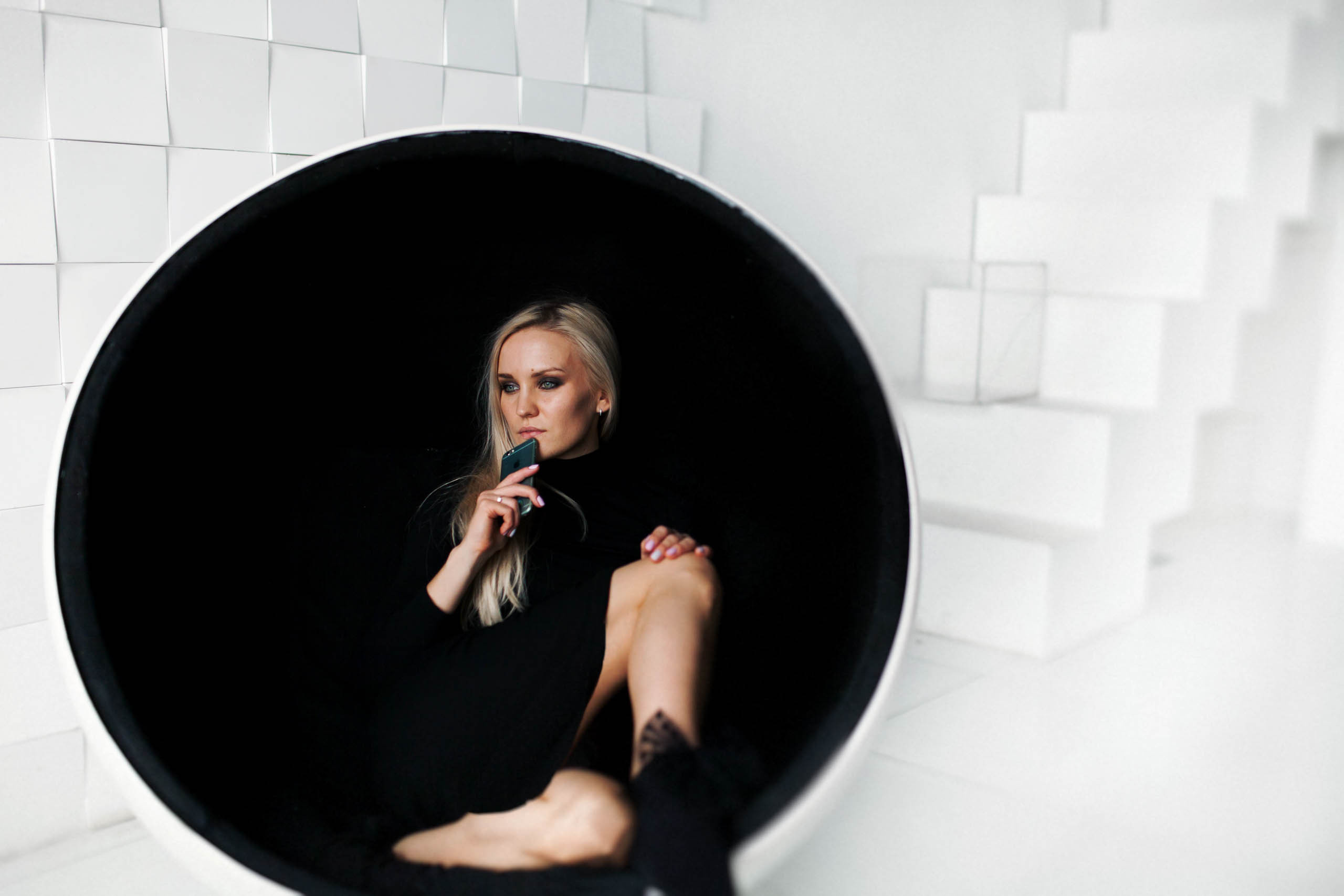 Имиджевая контент фотосессия для владелицы студии танцев. Портретный фотограф в Москве Анна Лукерьина