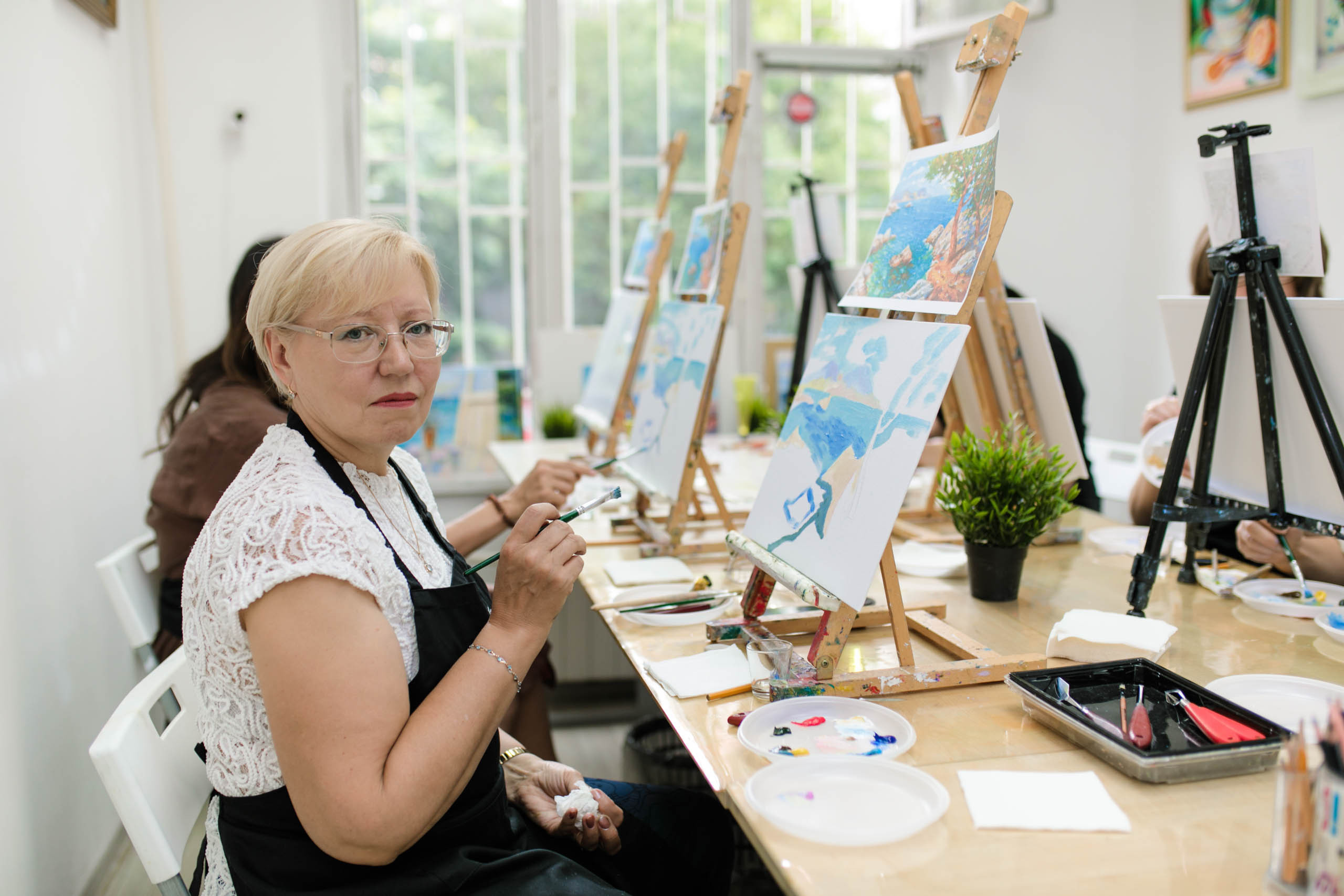 ДР в художественной студии. Портретный фотограф в Москве Анна Лукерьина