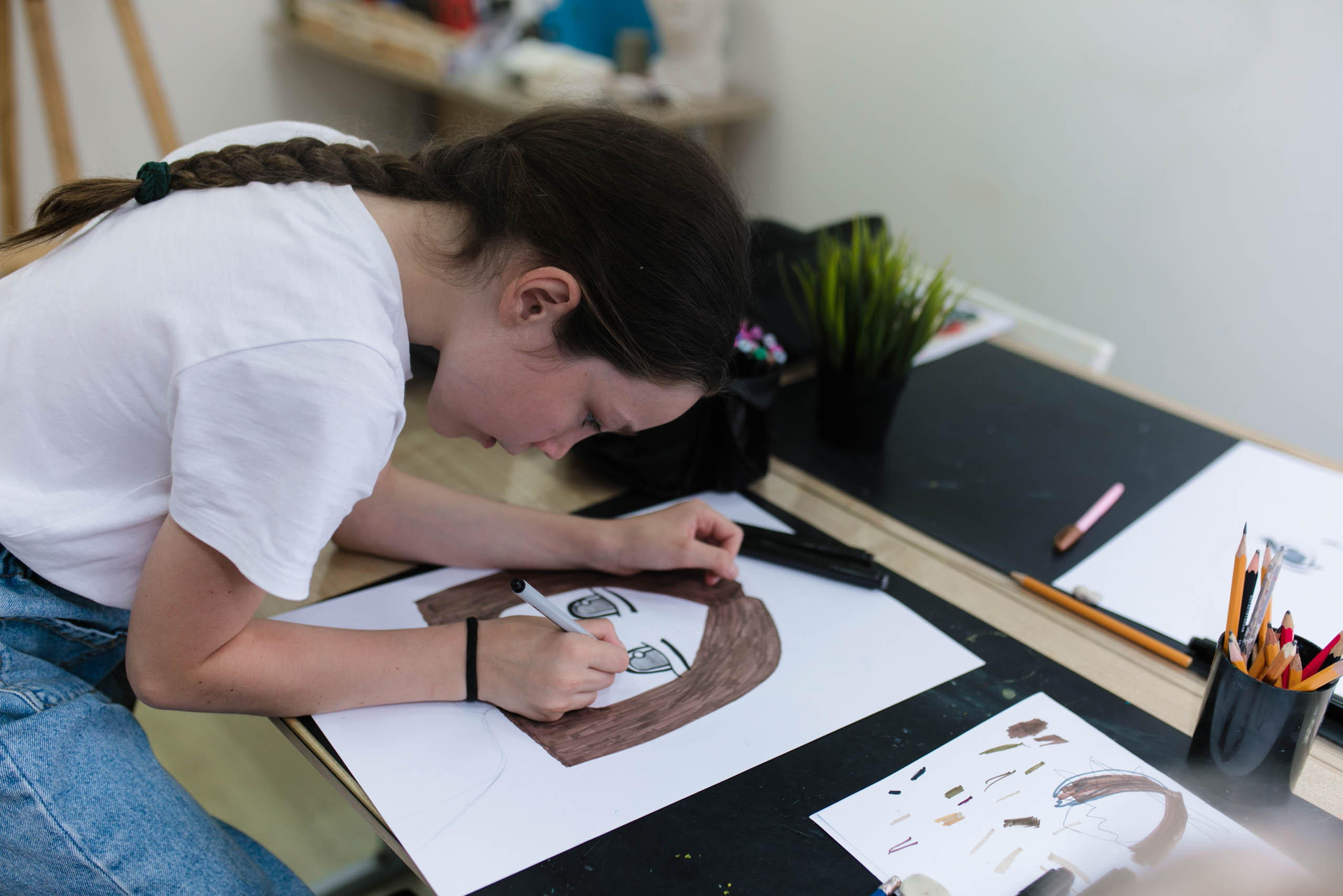 ДР в художественной студии. Портретный фотограф в Москве Анна Лукерьина