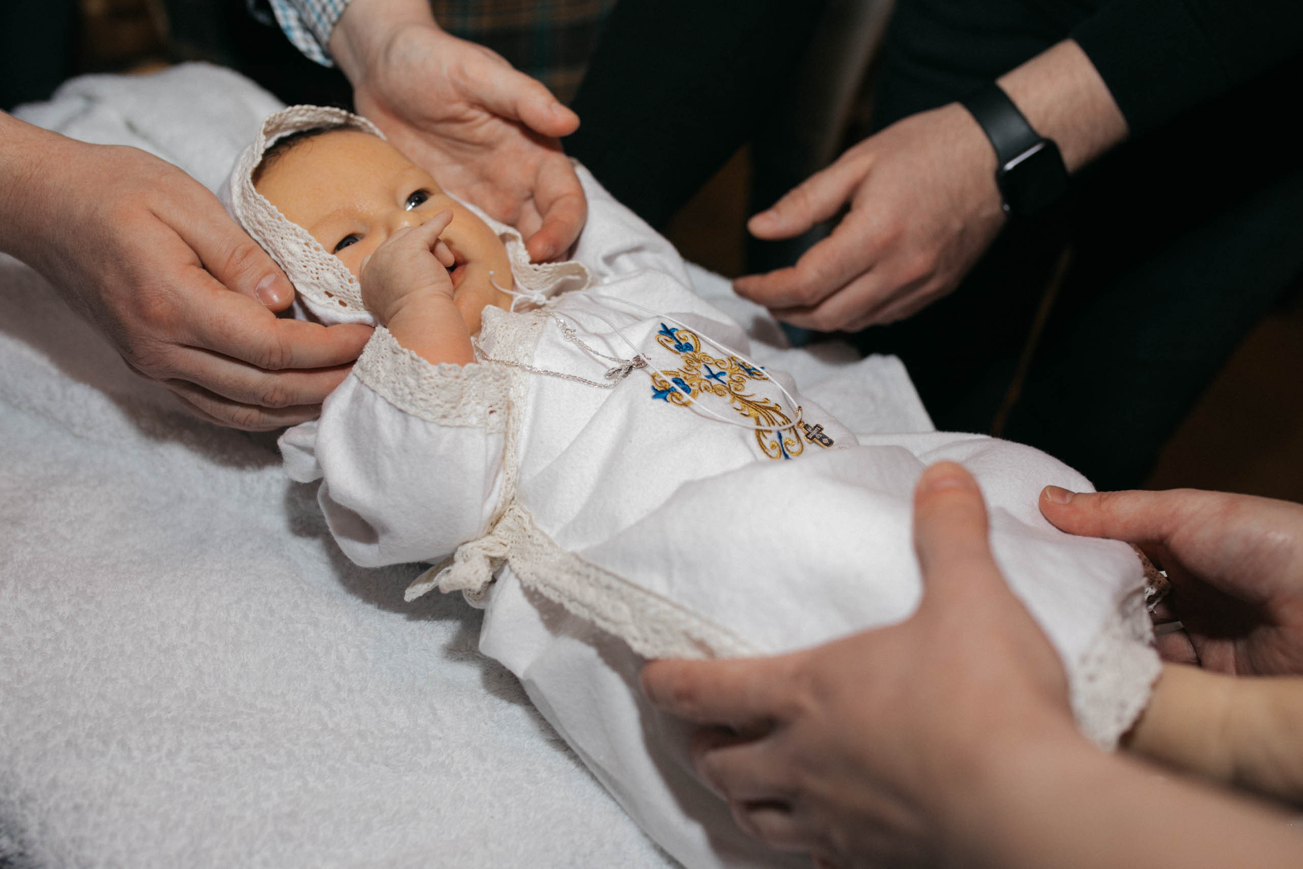 Крещение. Портретный фотограф в Москве Анна Лукерьина