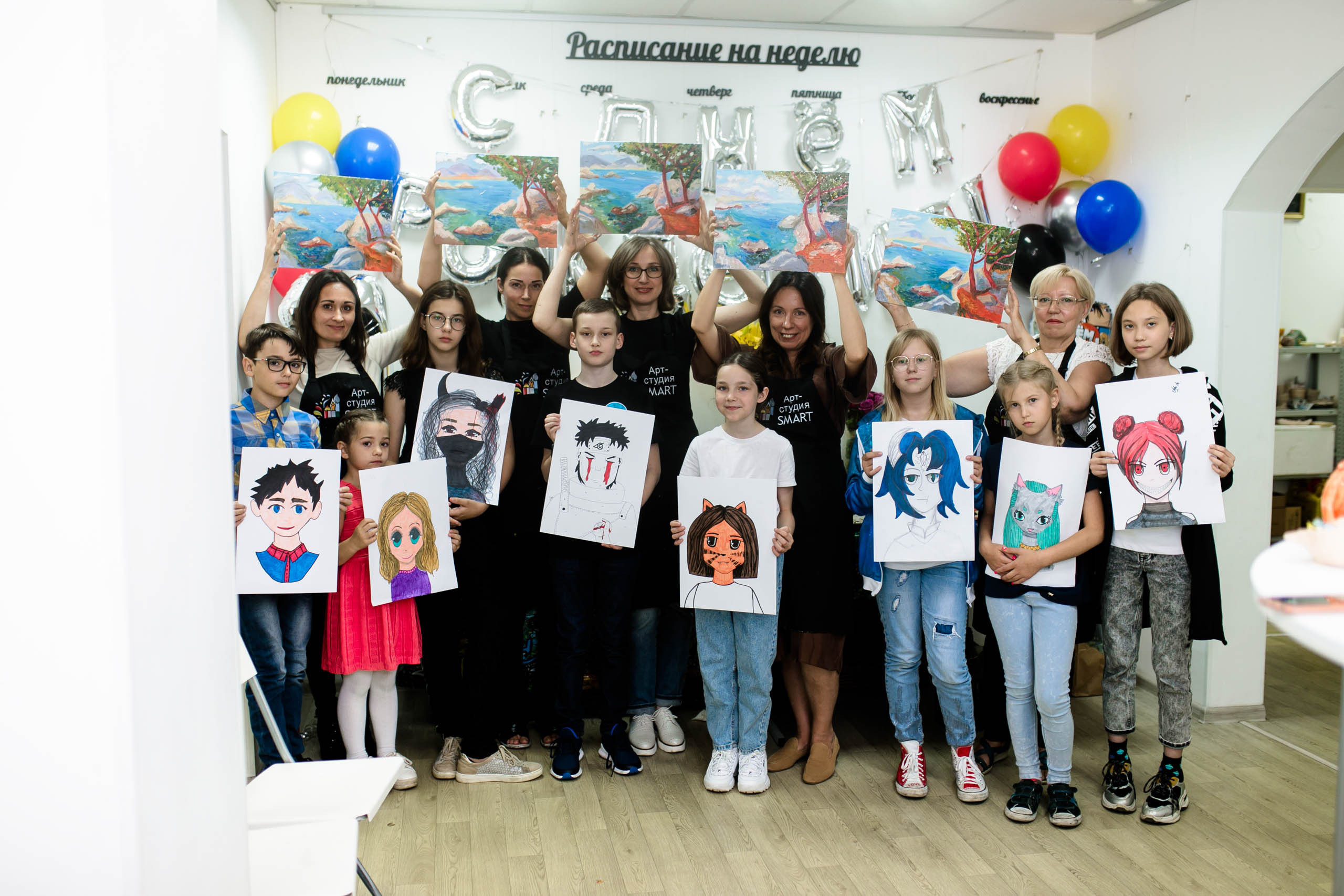 ДР в художественной студии. Портретный фотограф в Москве Анна Лукерьина