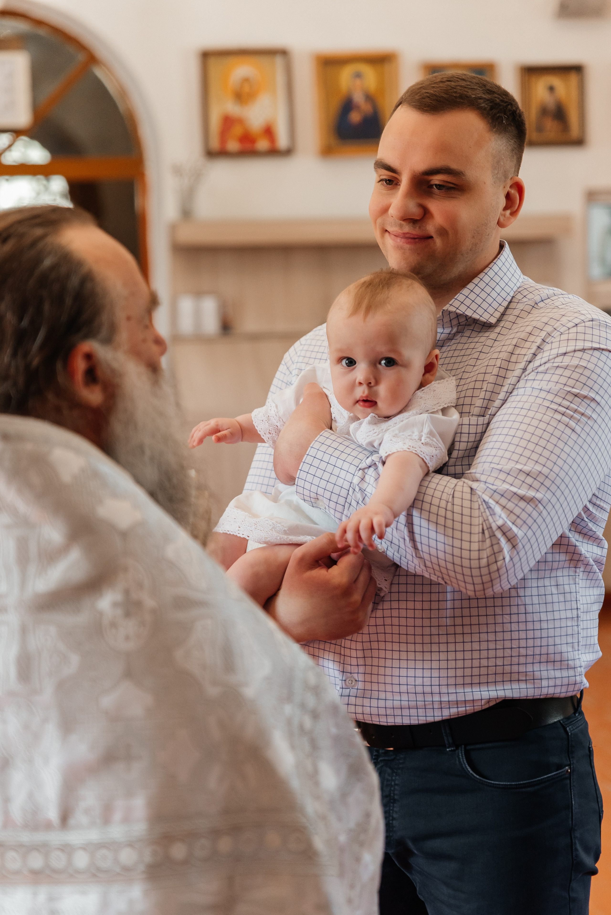 Крещение Тимура. Семейная фото и видеосъёмка. Брянск